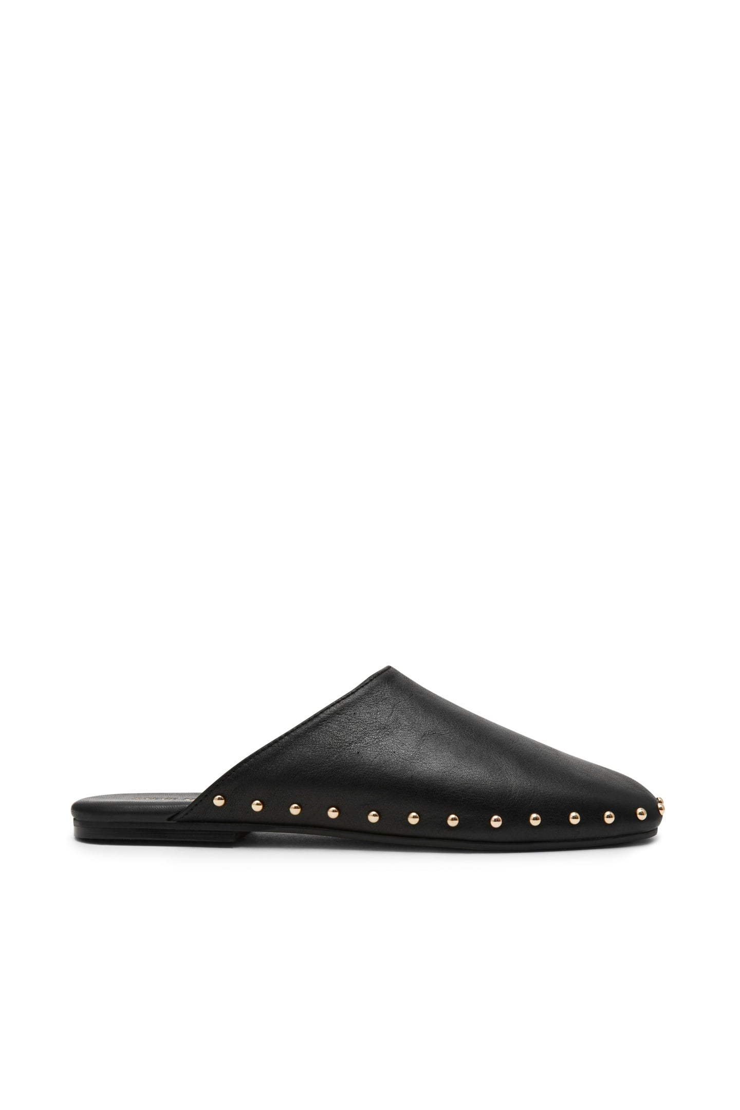 PEARSON FLAT SHOES BLACK LEATHER 1