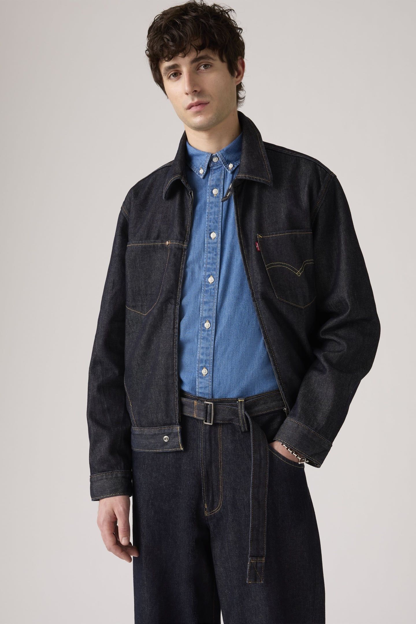 TWISTED BAGGY WIDE JEANS 7