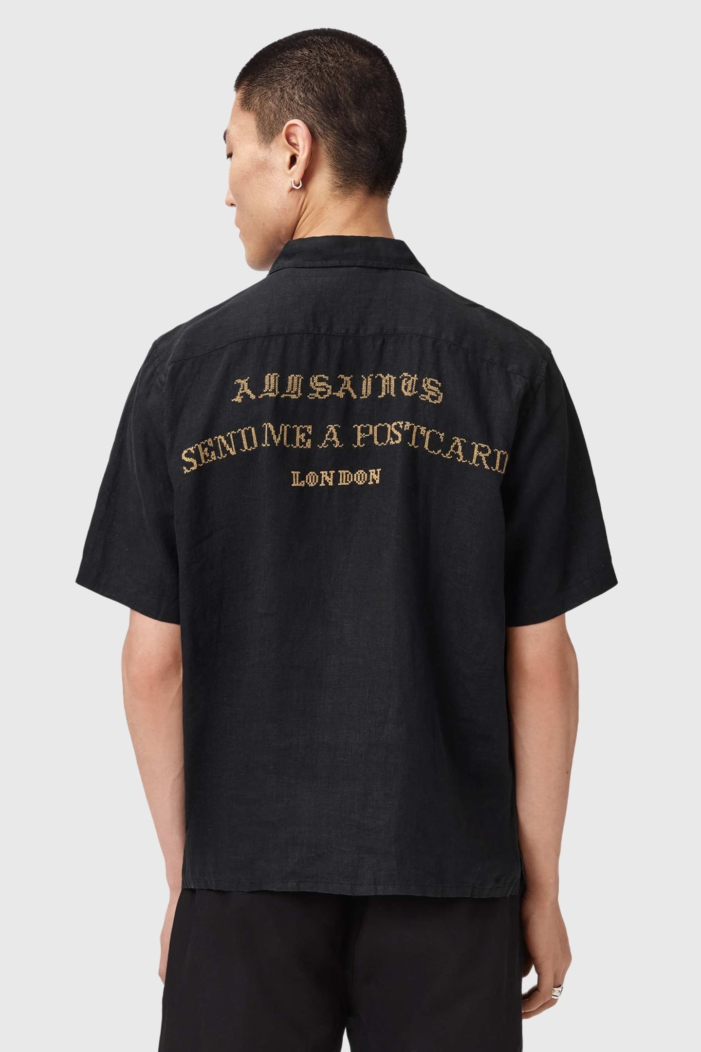 DUNLOE SS SHIRT JET BLACK 3