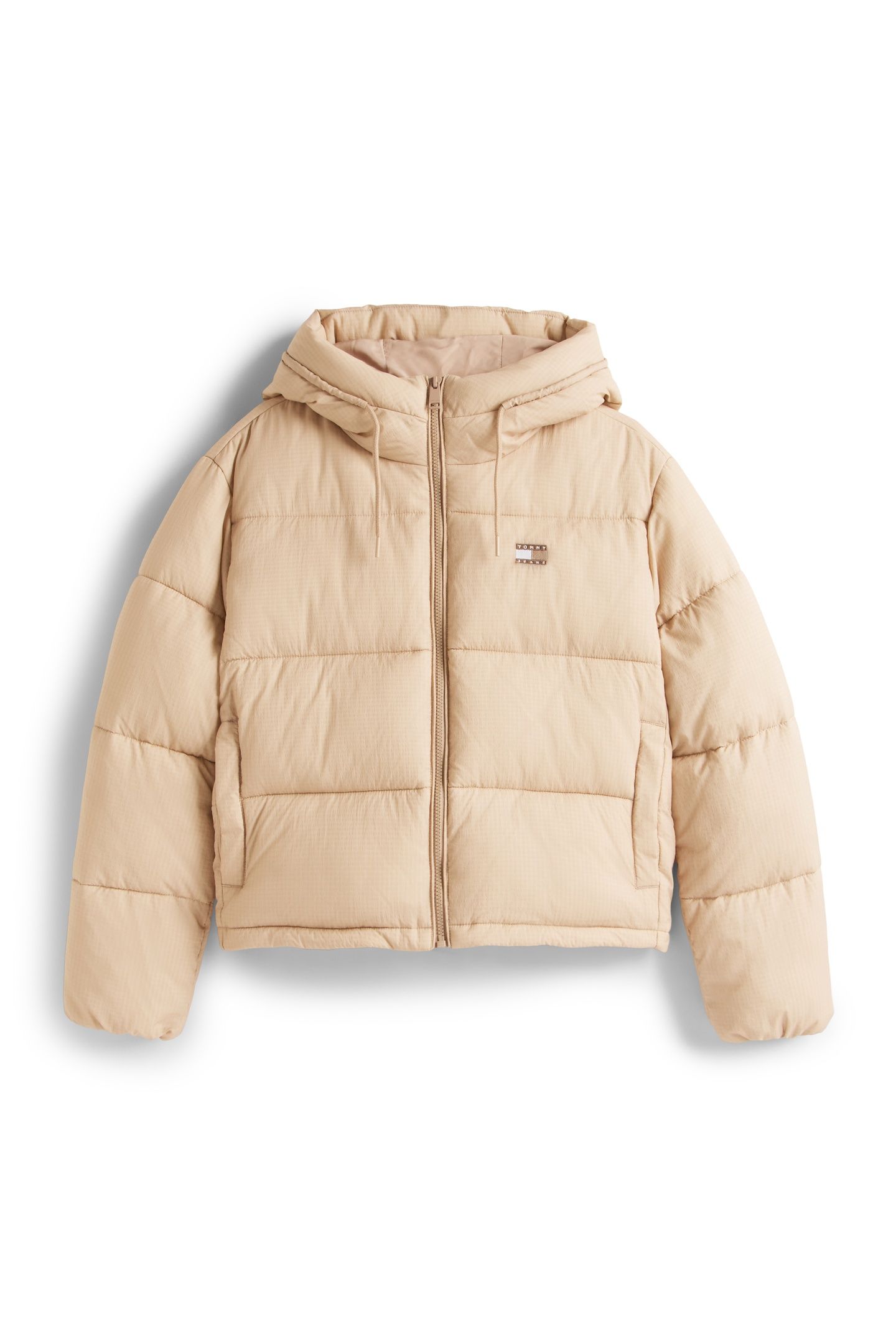 TJW HOODED PUFFER JACKET MALTED MILK 4