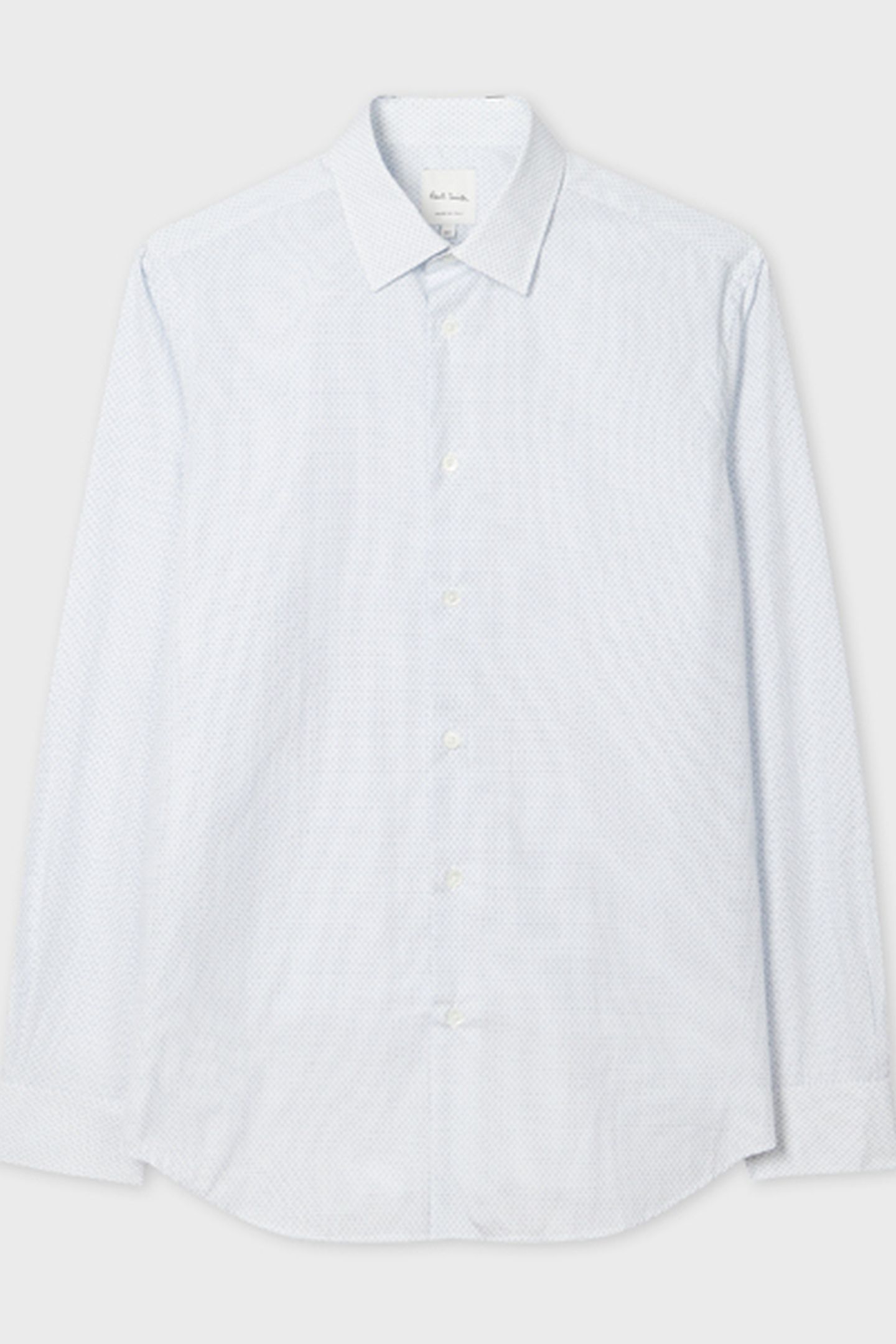 MENS S/C TAILORED FIT SHIRT LIGHT BLUE 2