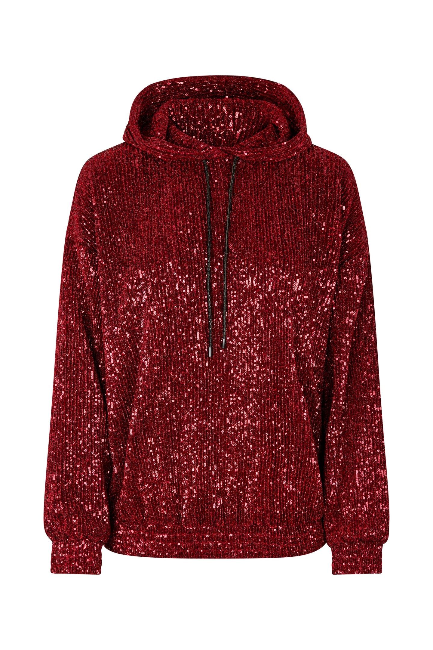 OVERSIZE HOODIE BORDEAUX 3