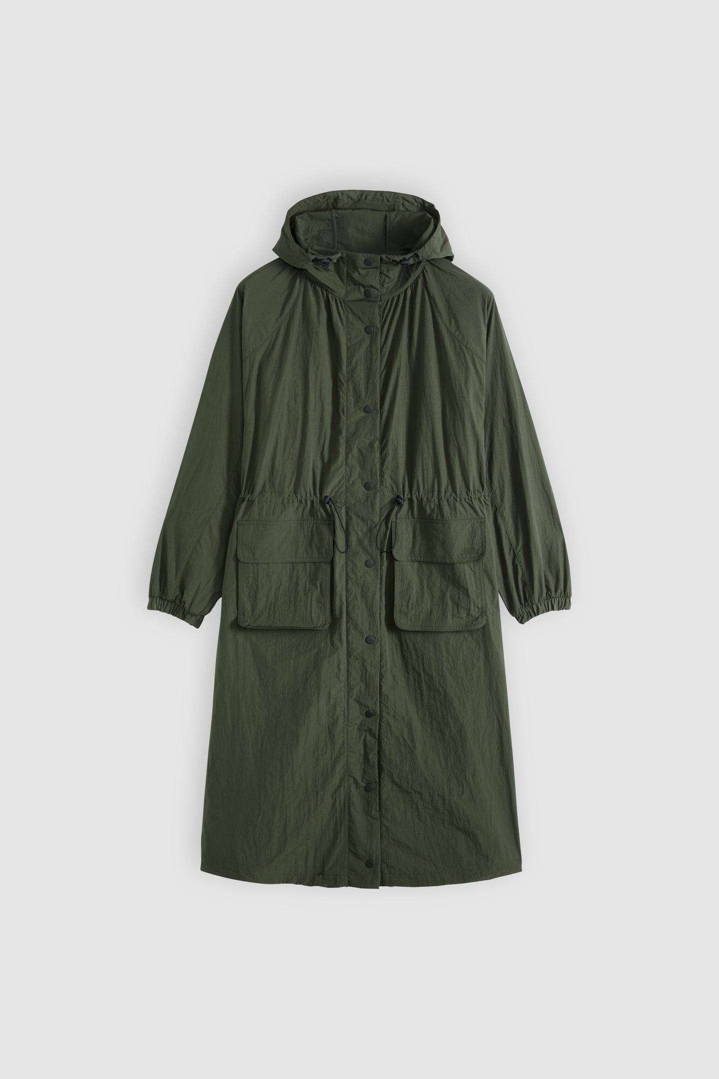 SIMONE LONG BUBBLE PARKA DEEP DEPTHS 4