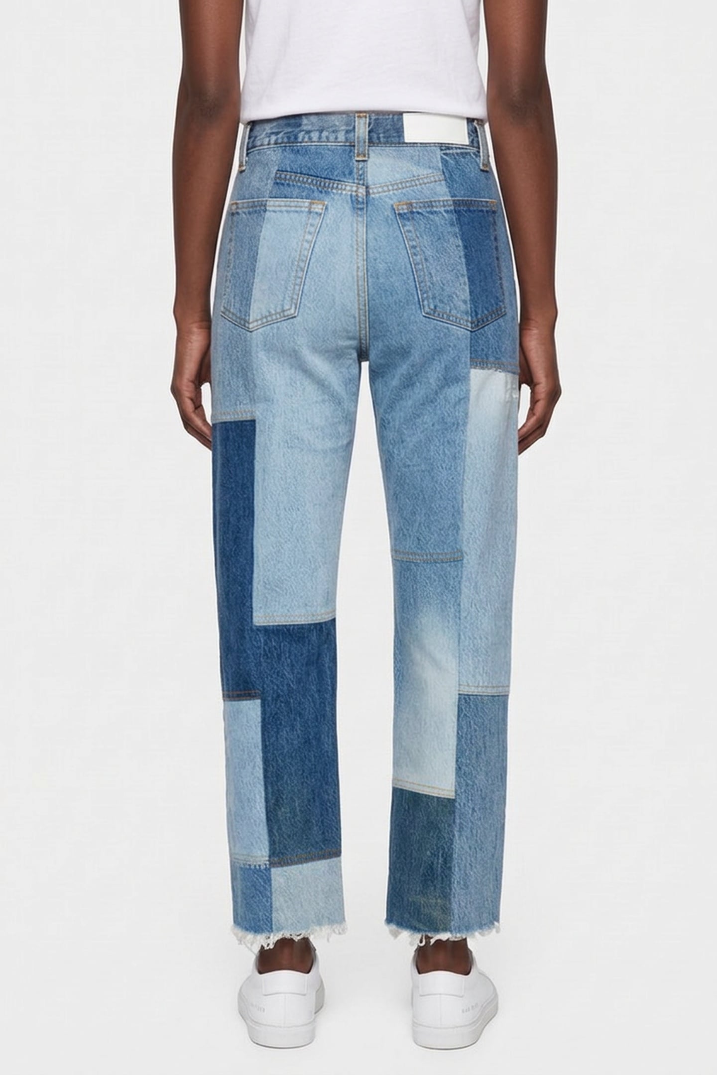 70S PATCHED JEANS INDIGO 2