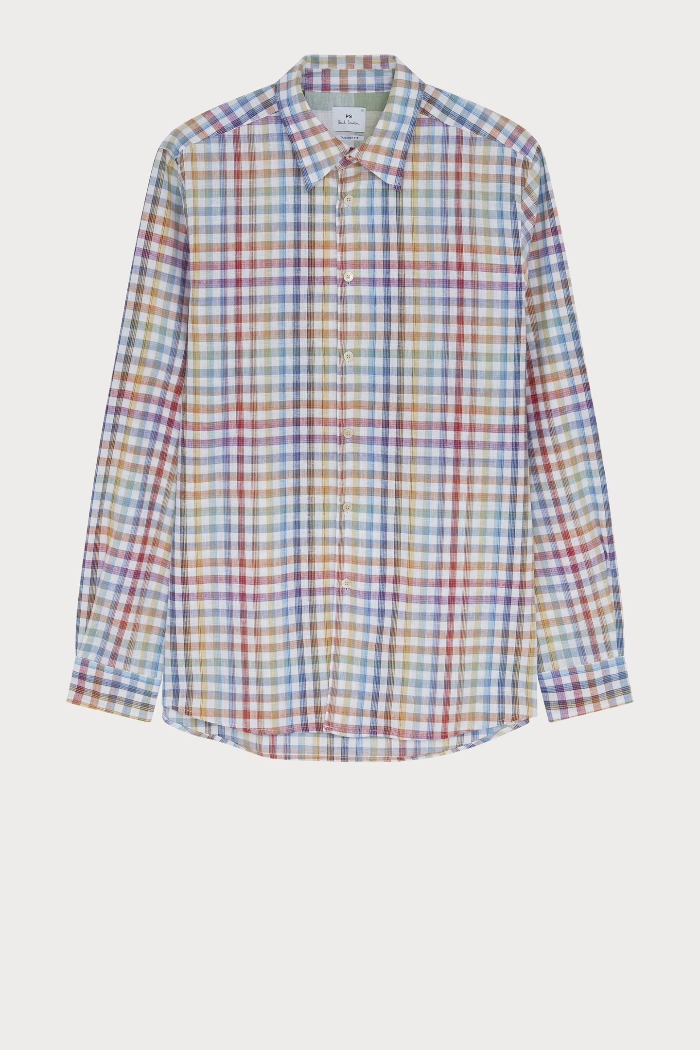 MENS LS REGULAR FIT SHIRT OFF WHITE 3