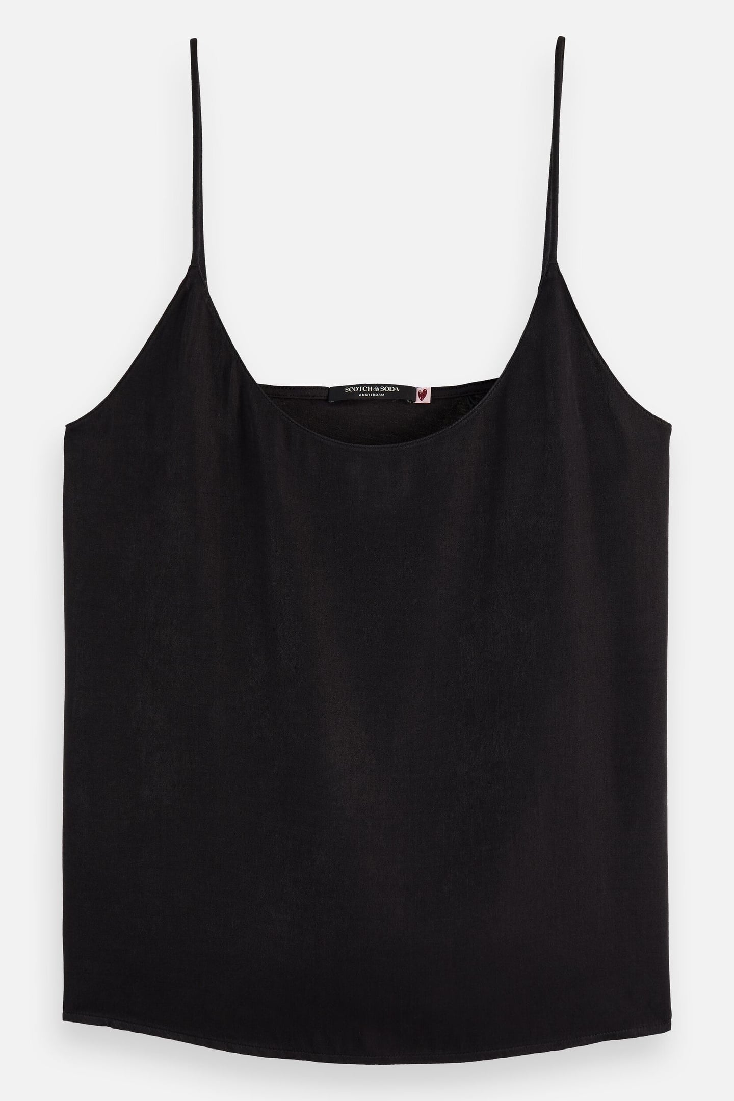 JERSEY WOVEN TANK BLACK 4