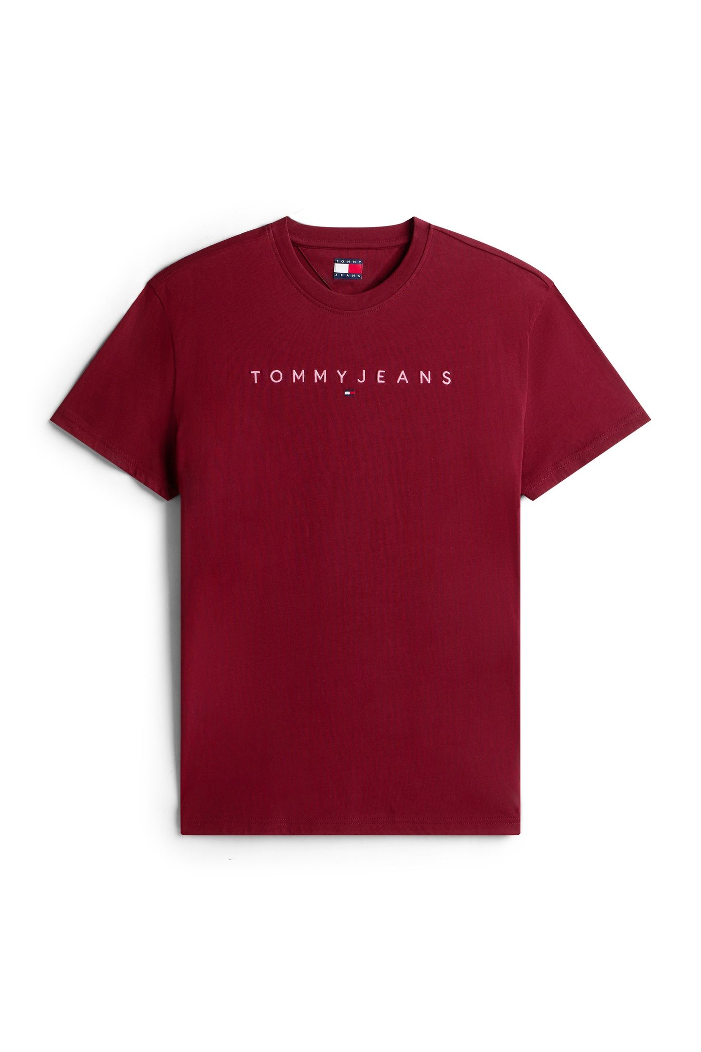 TJM REG LINEAR LOGO RED WINE MULTI 4