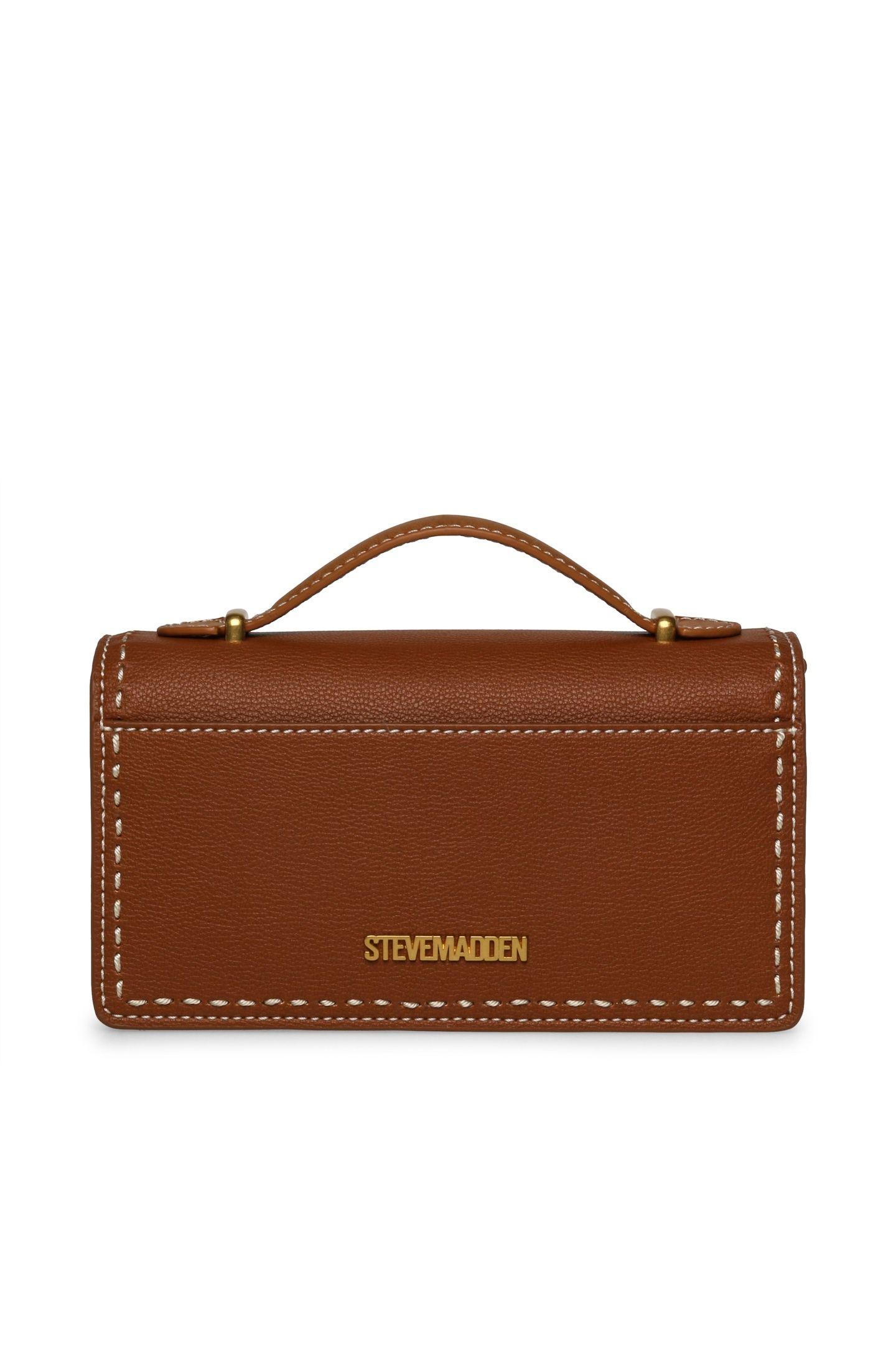 UNISEX BBUCK BAGS COGNC/GLD 3