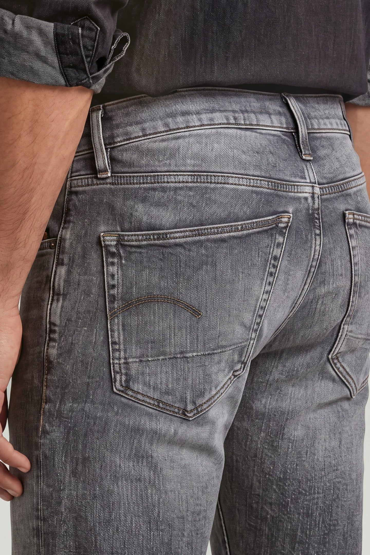 3301 REGULAR TAPERED GREY 5
