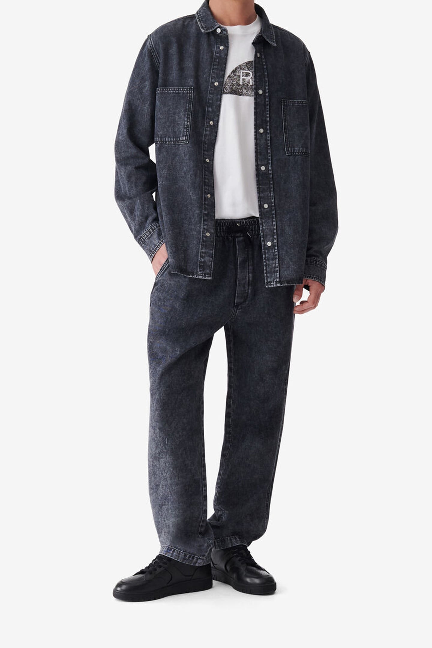 SHIK SHIRT GRAPHITE GREY 1