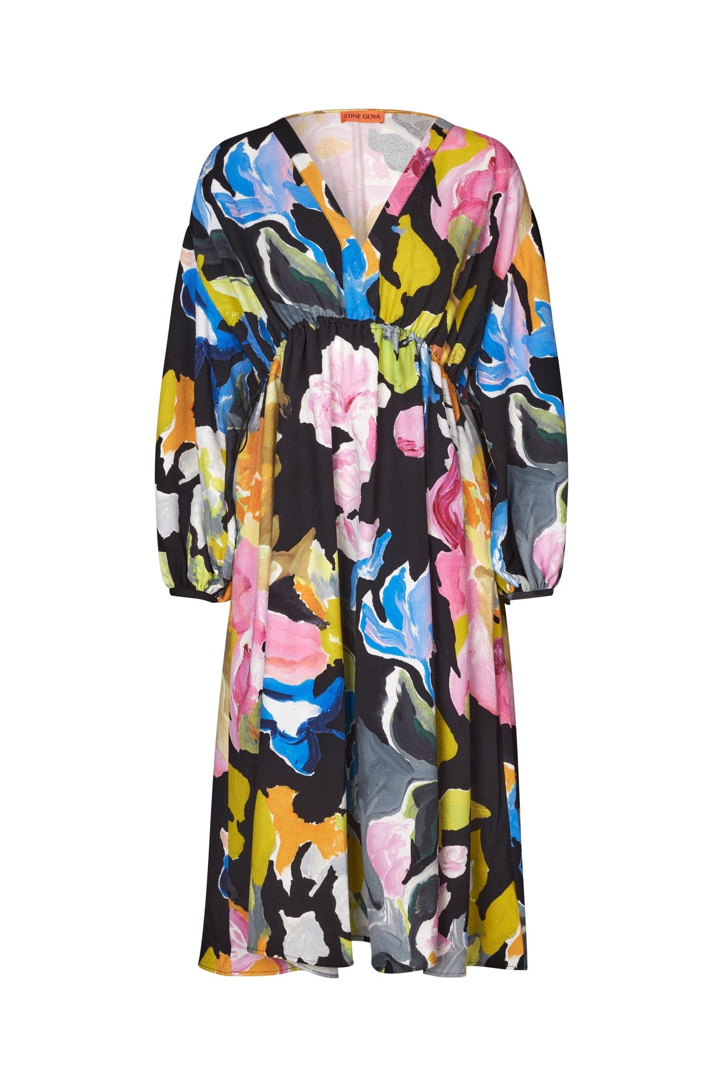 VEROMA DRESS MID ARTISTIC FLORAL 3