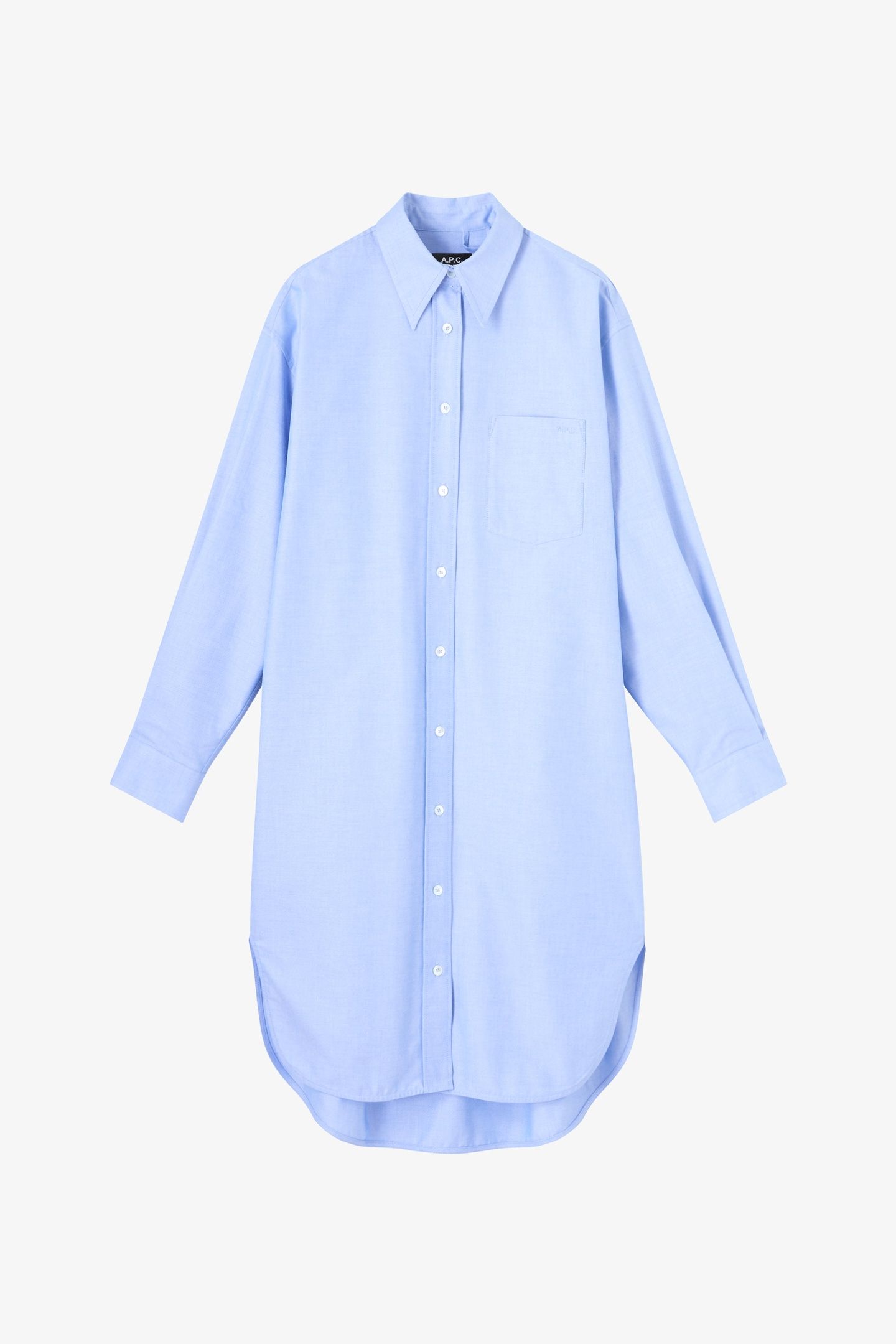 DRESS SHIRT SHORT LIGHT BLUE 2