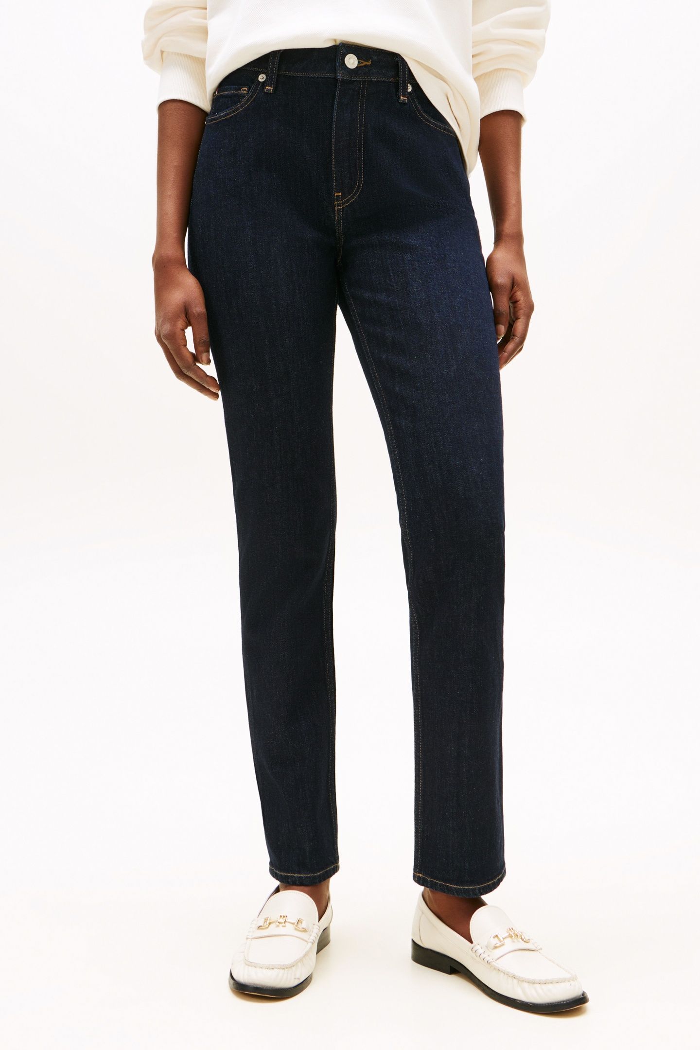 DNM RINSE SLIM MID RISE DENIM RINSE 01 3