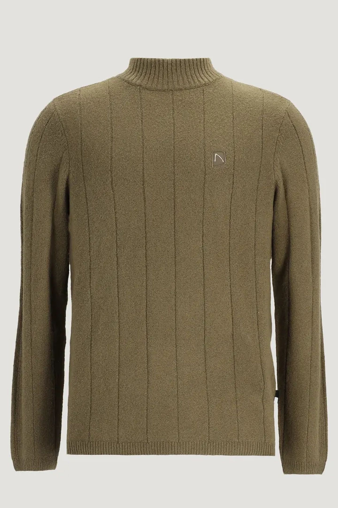 PULLOVER TRACK MOCK STONE GRAY 4