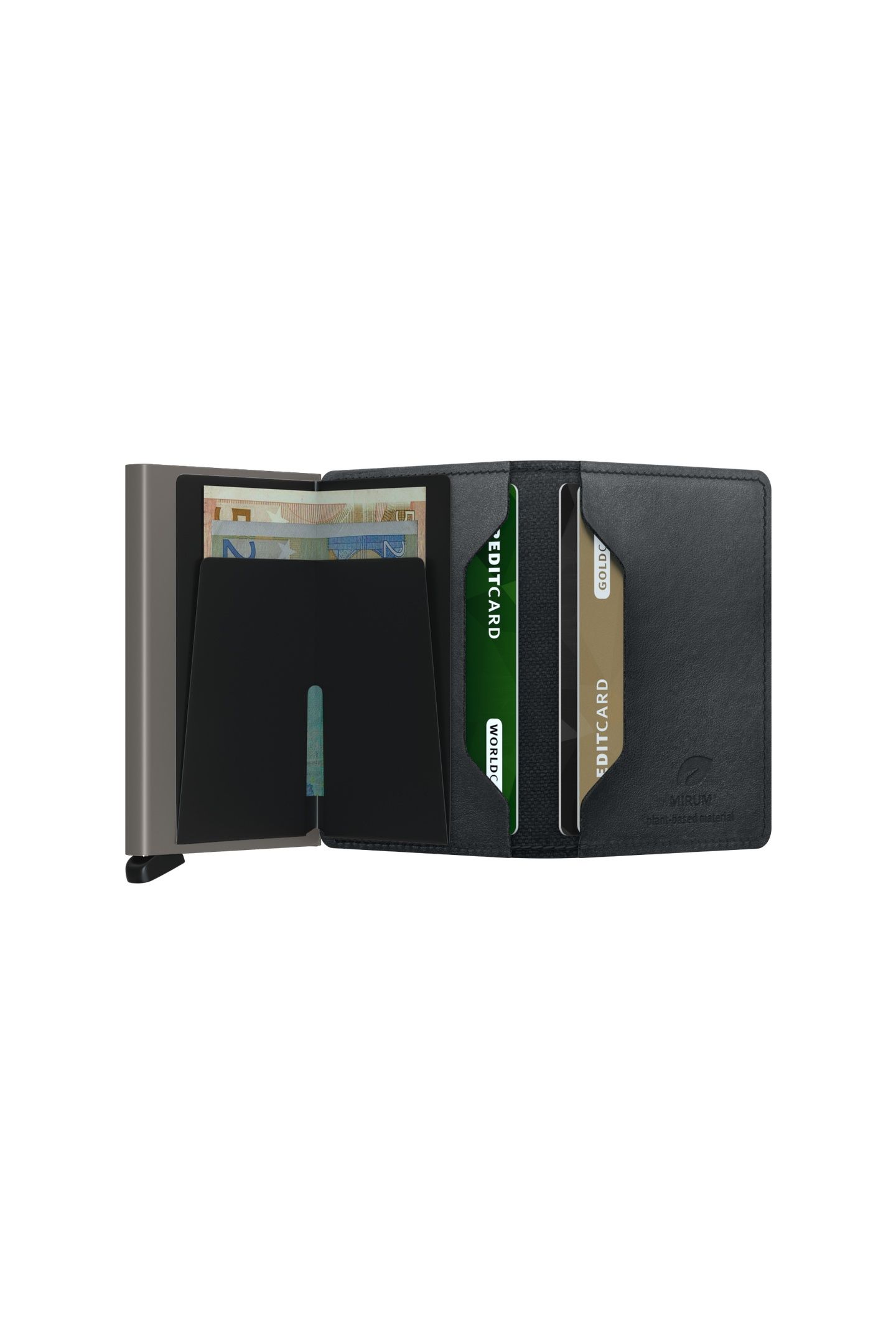 UNISEX SLIMWALLET MIRUM BLACK 3