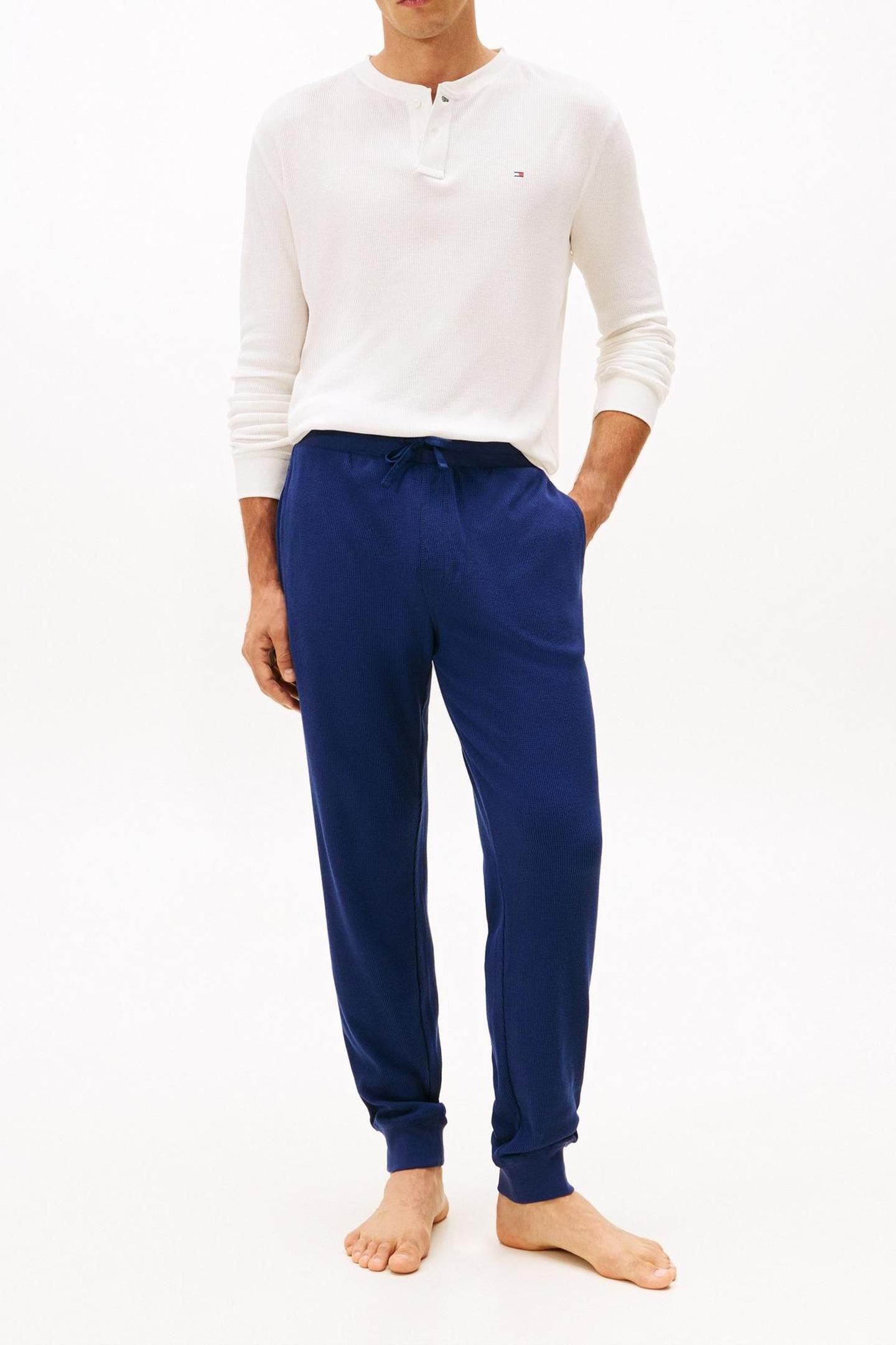 WAFFLE PANT PREPPY NAVY 1