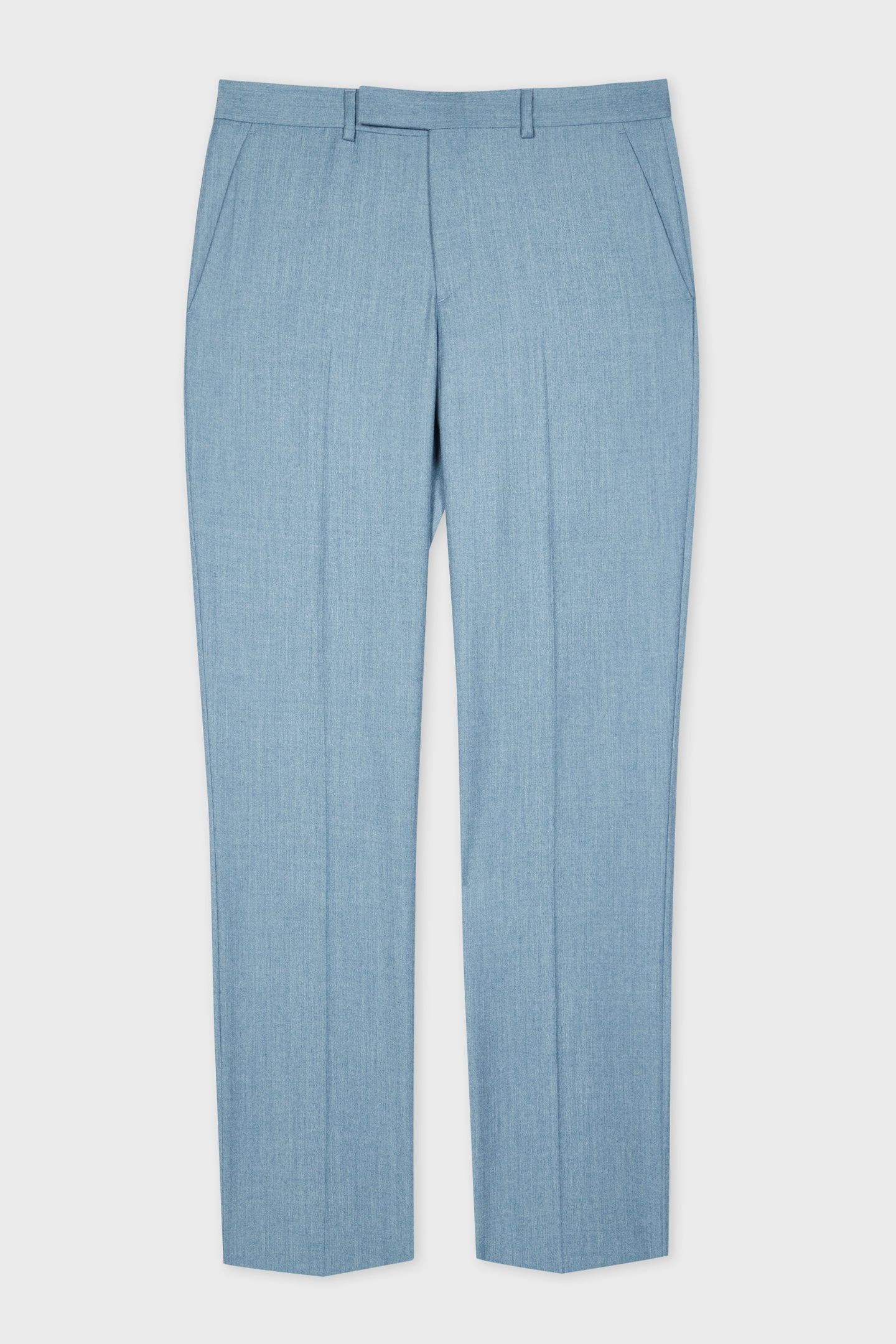 MENS TAILORED FIT 2 BUTTON SUIT LIGHT BLUE 2