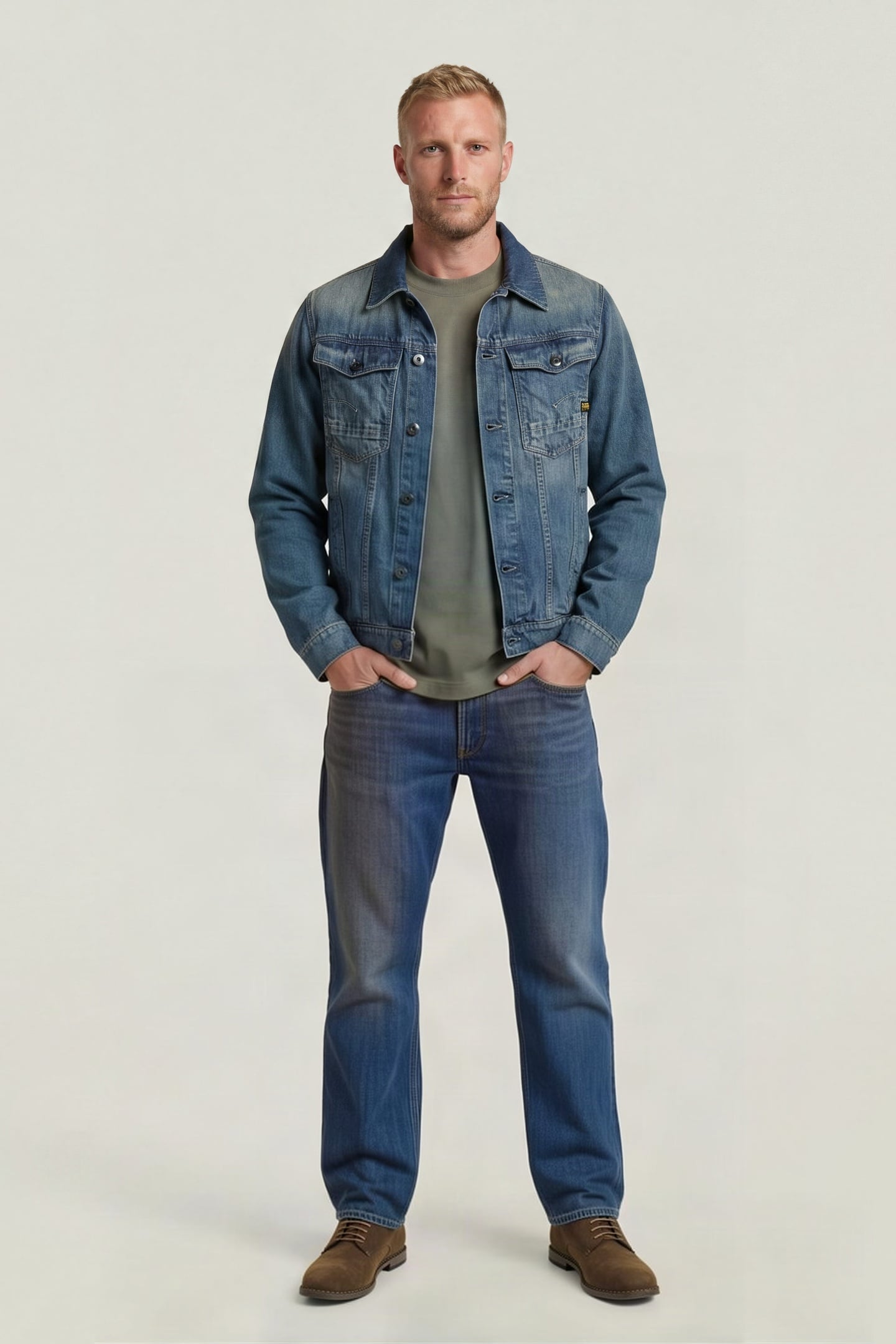DAKOTA REGULAR STRAIGHT MEDIUM BLUE 3