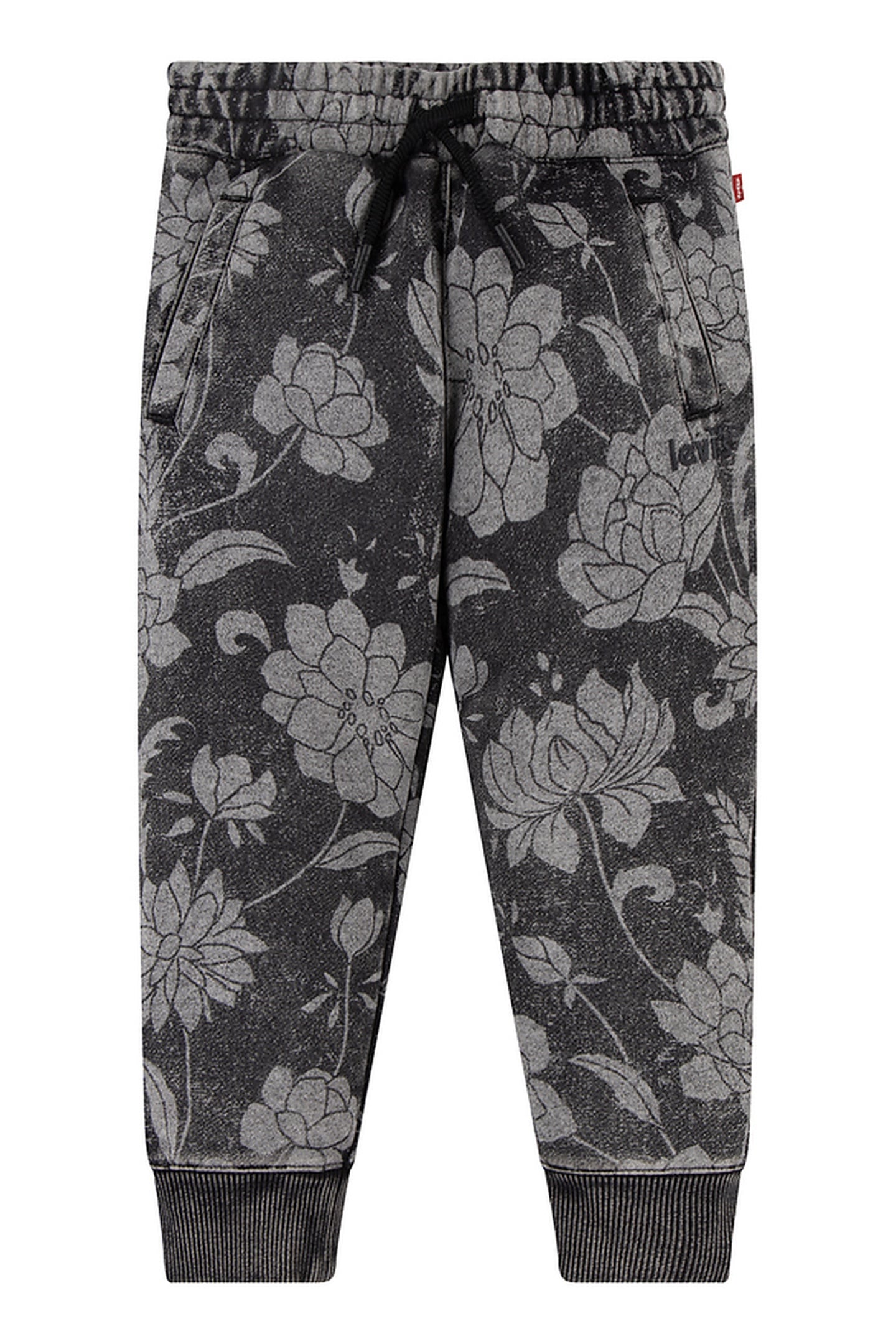 GIRLS DISCHARGE JOGGER BLACKOUT FLORAL 2