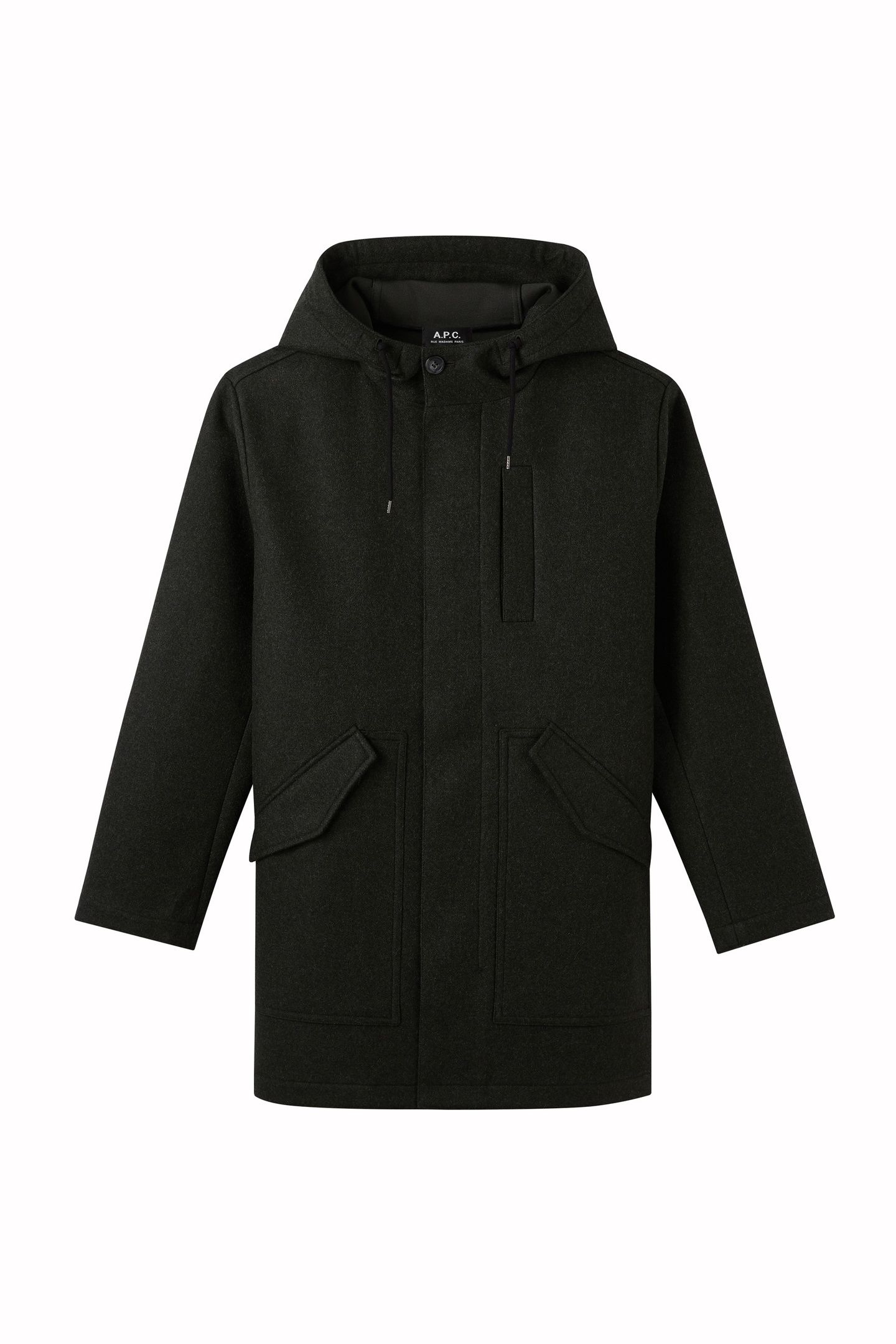 UNISEX PARKA MATHIEU HEATHERED KHAKI 2