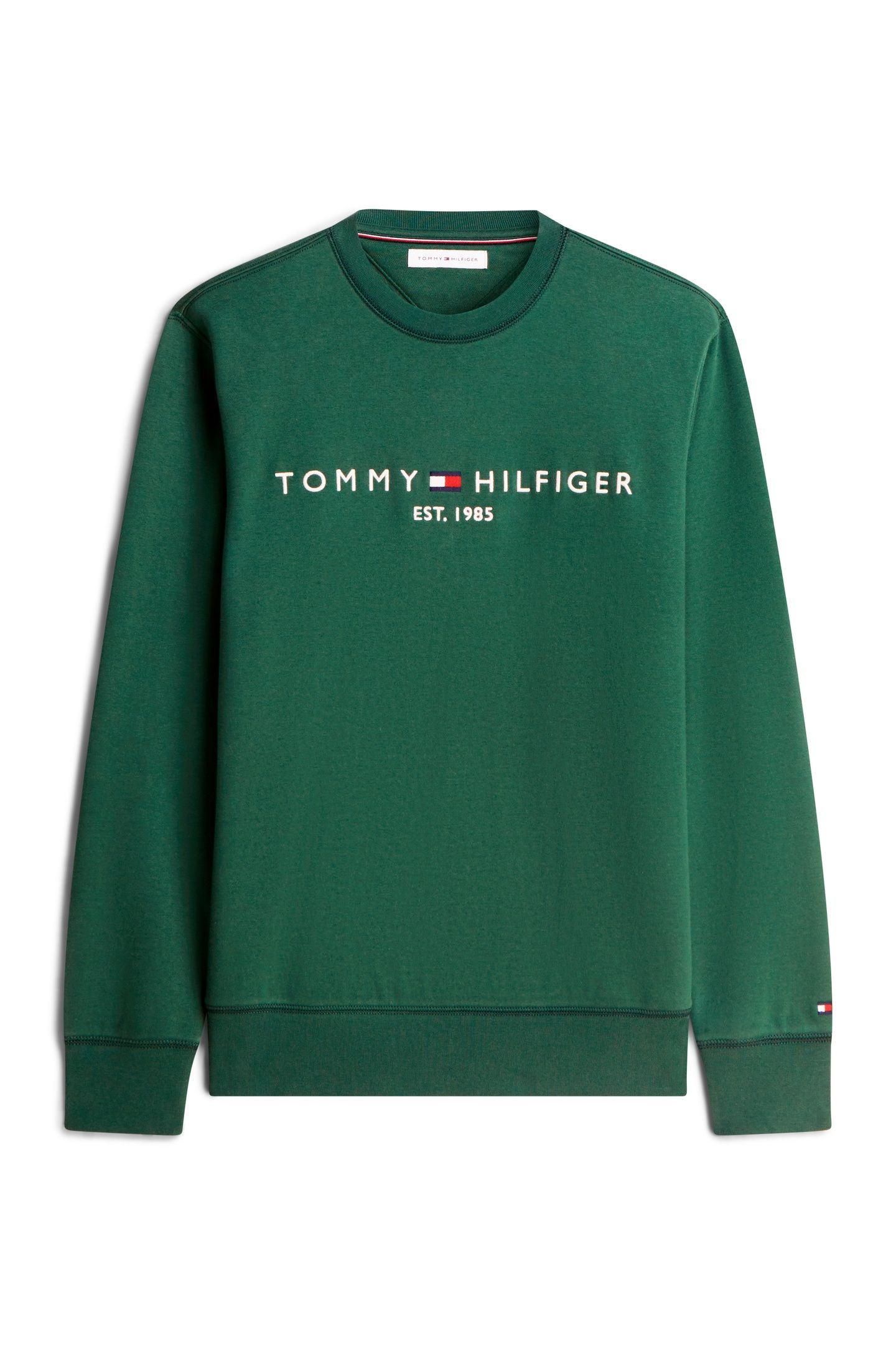 TOMMY LOGO SWEATSHIRT STREET GREEN 3
