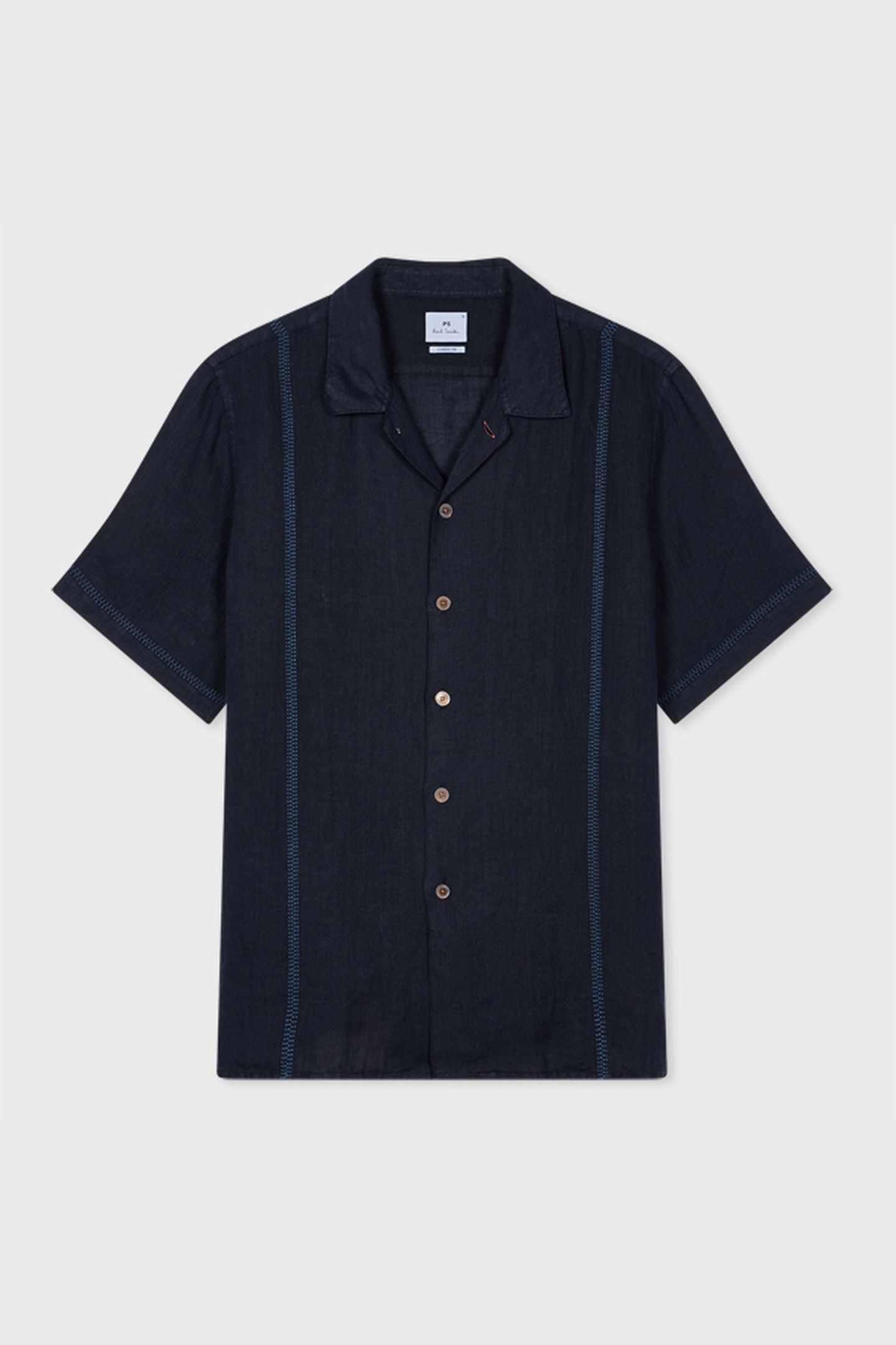 MENS SS CASUAL FIT SHIRT VERY DARK NAVY 2