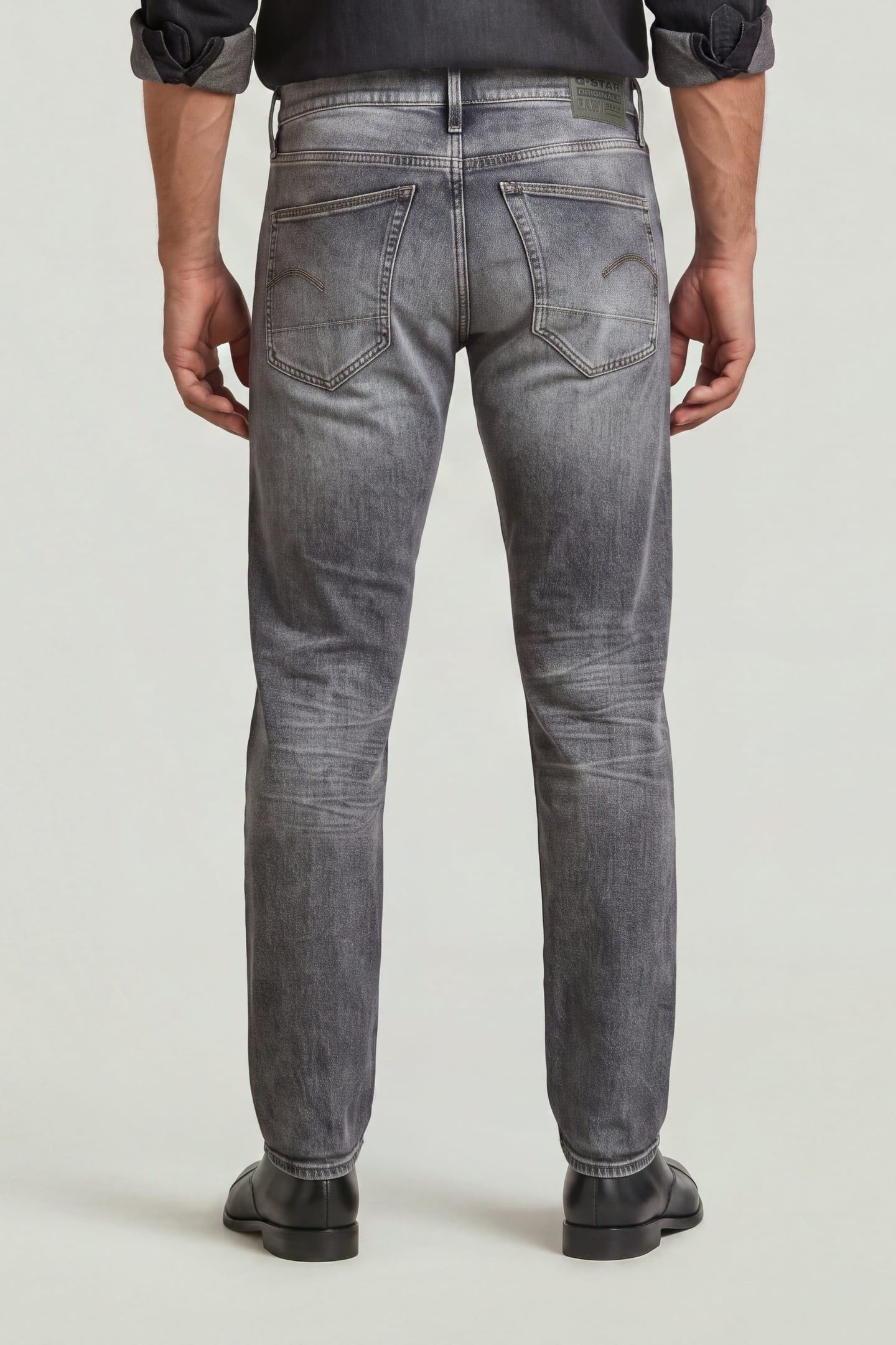 3301 REGULAR TAPERED GREY 2