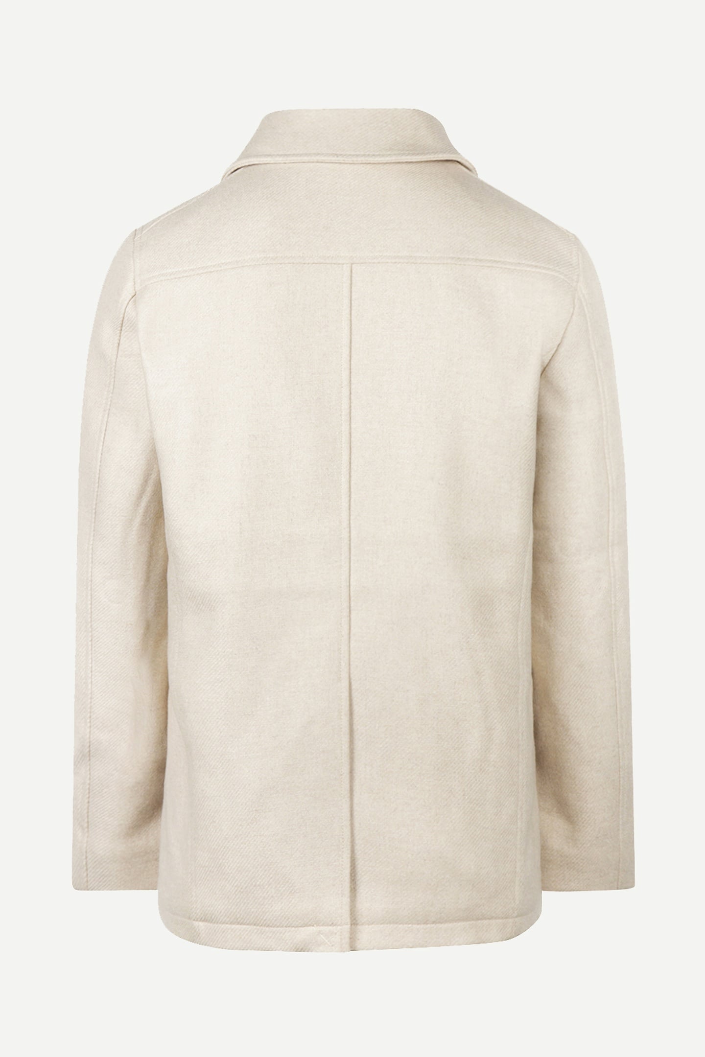 WOOL PEACOAT SAND 5