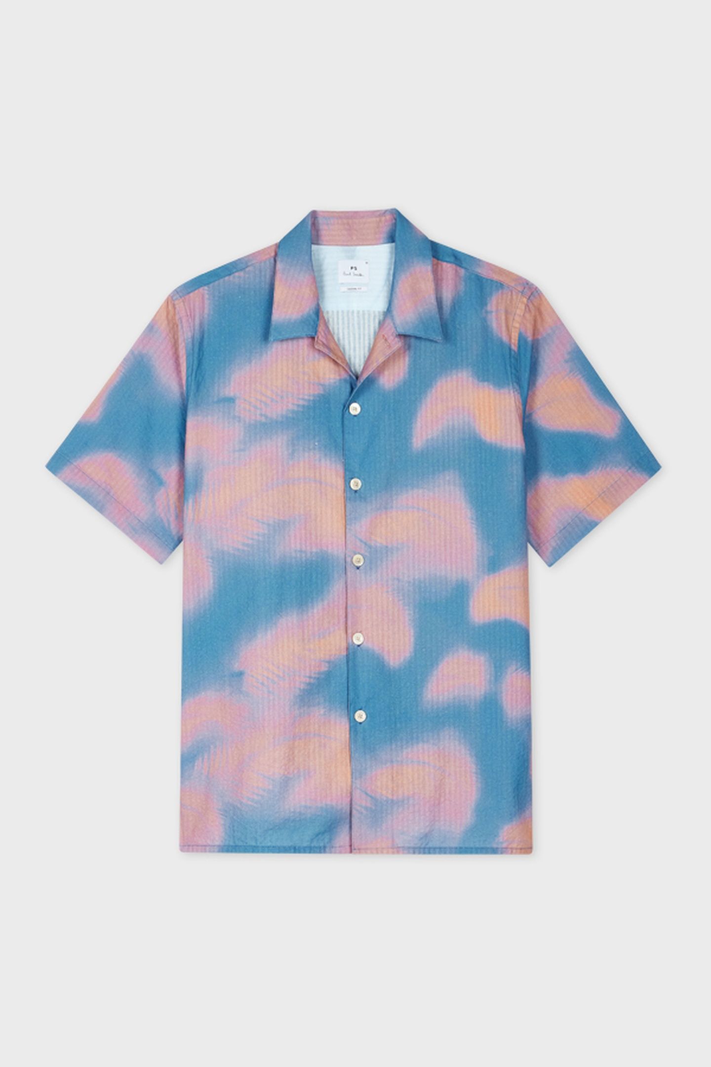 MENS SS CASUAL FIT SHIRT PETROL BLUE 3