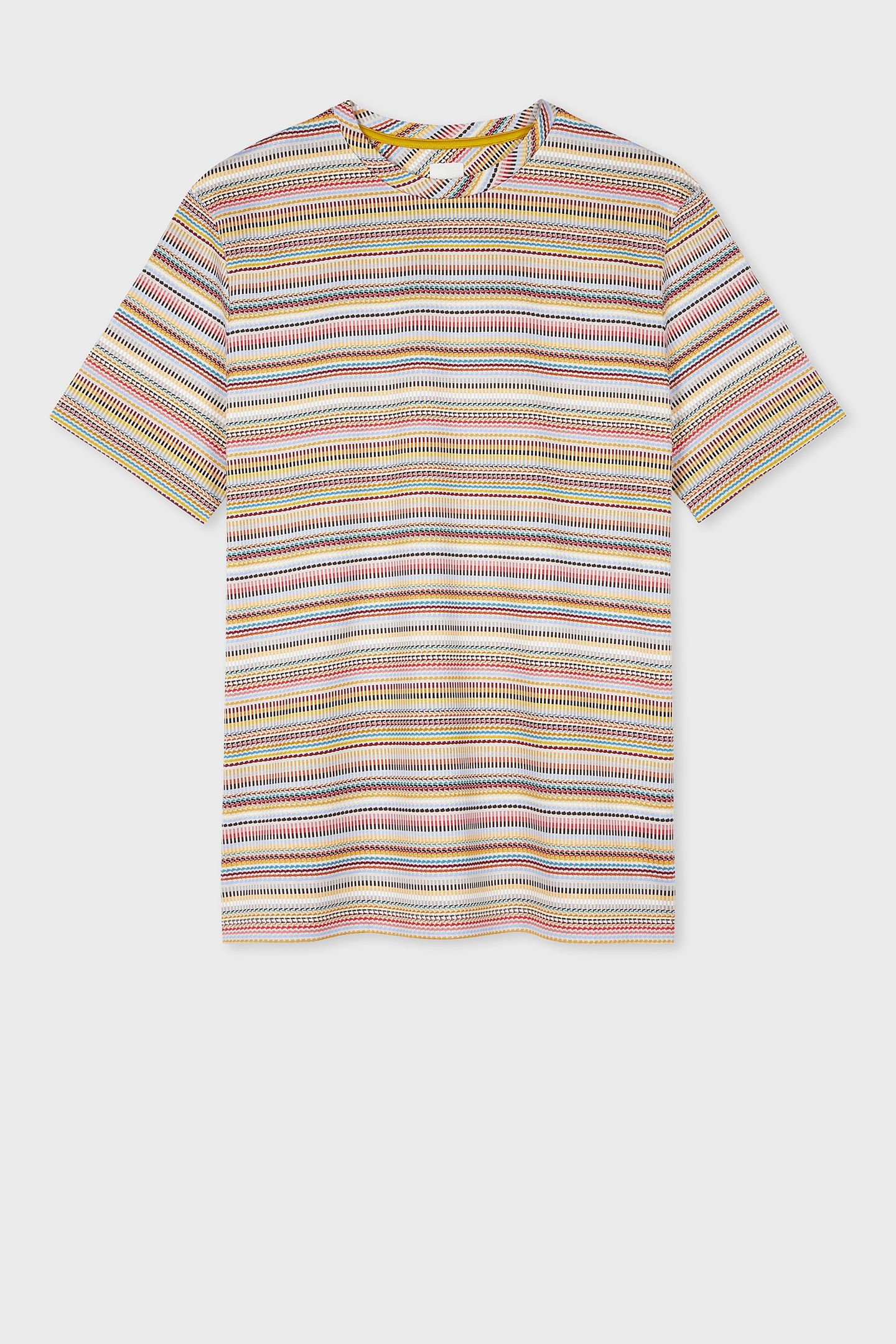 MENS SIGNATURE STRIPE TSHIRT MULTI COLOURED 4