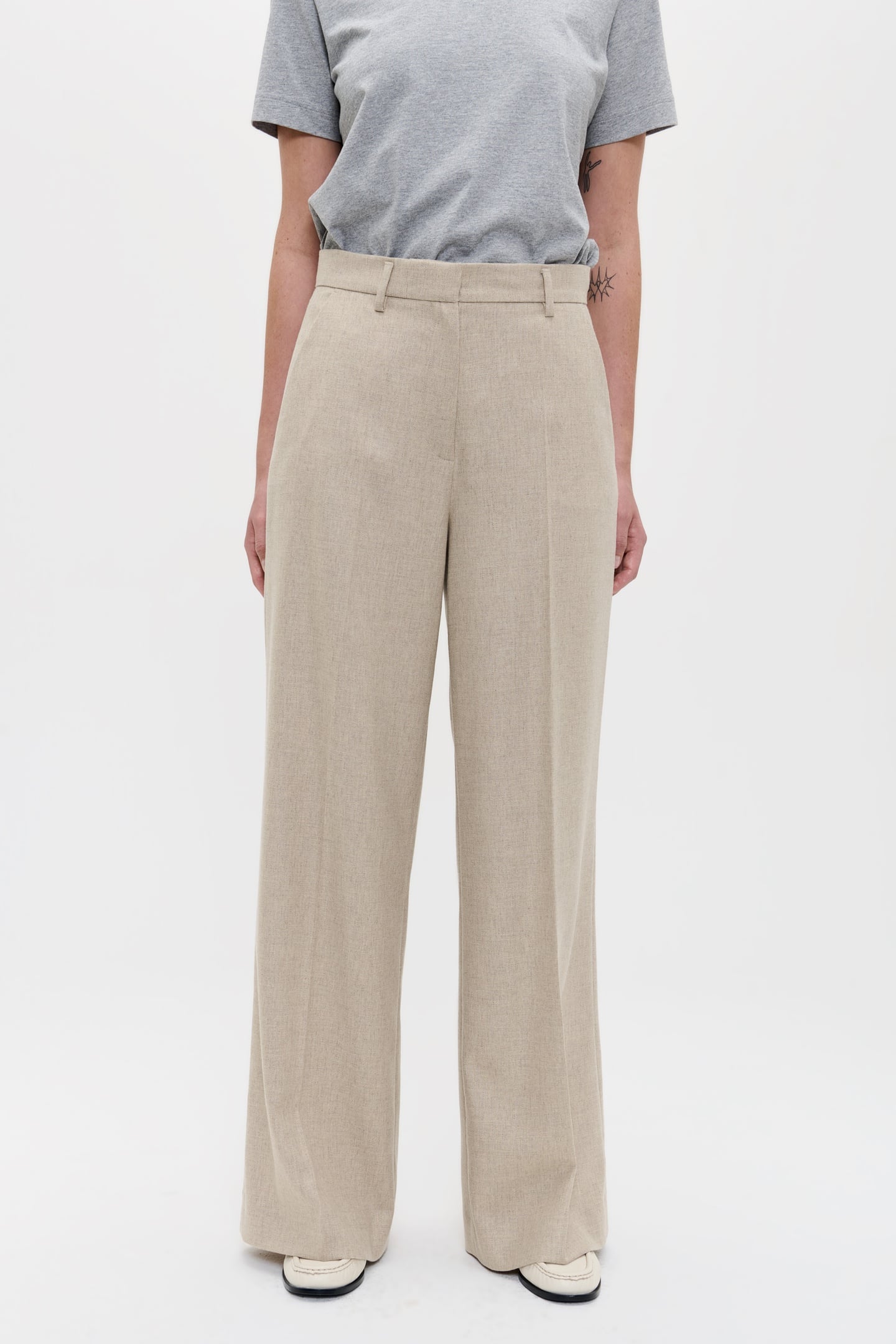 WOOL MIX MASON-2 PANTS EVEREST 2
