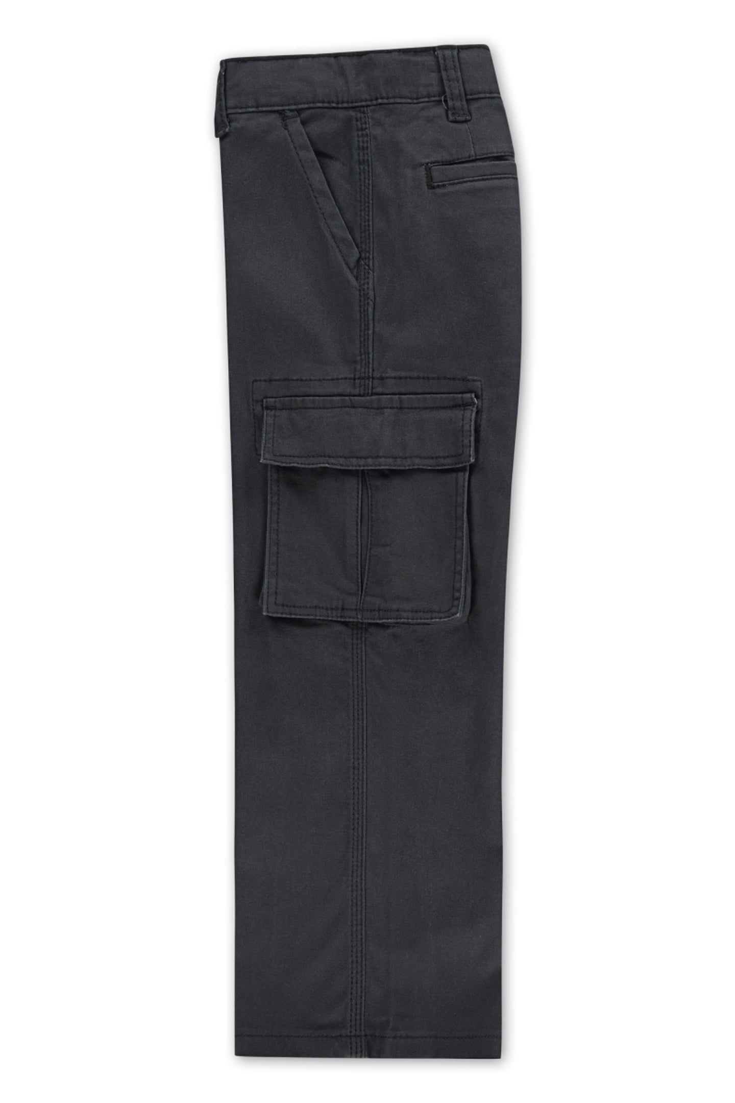 BOYS 578 BAGGY FIT CARGO PANTS JET BLACK 3