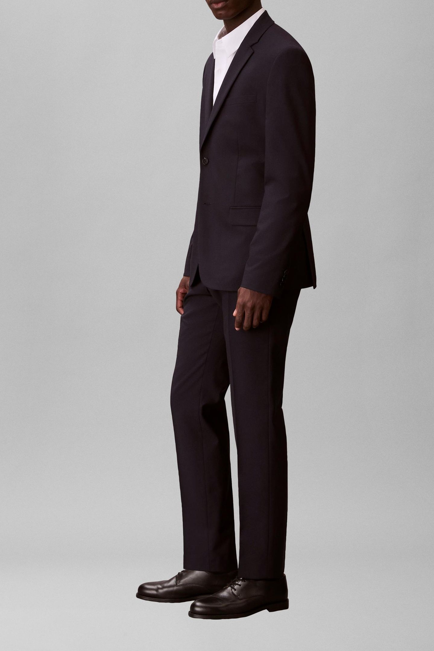 LS ITALIAN WOOL BLEND BLAZER DARK SAPPHIRE 6