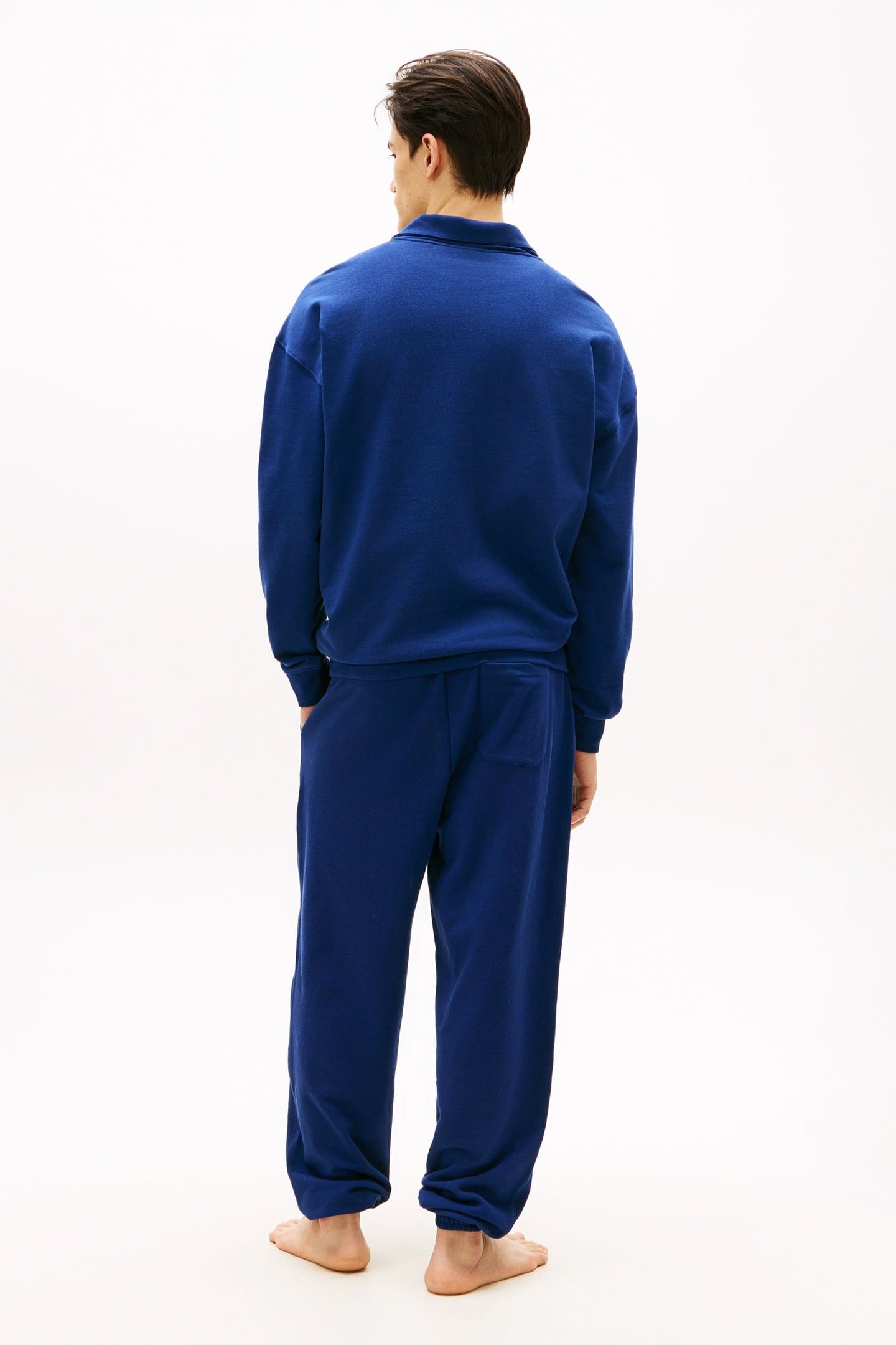 HALF ZIP PREPPY NAVY 3