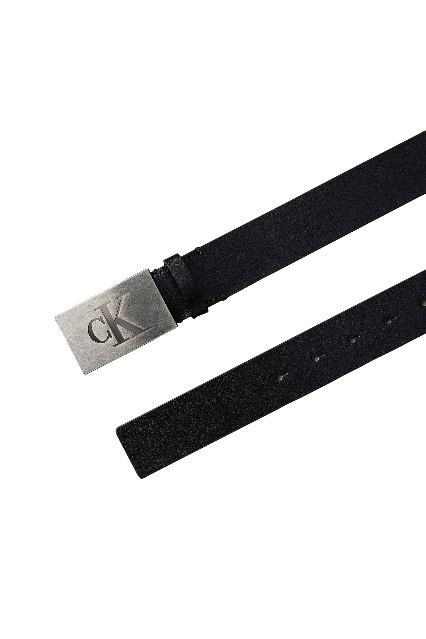 CK PLAQUE SMOOTH 35M BLACK/ANTIQUE SILVER 3