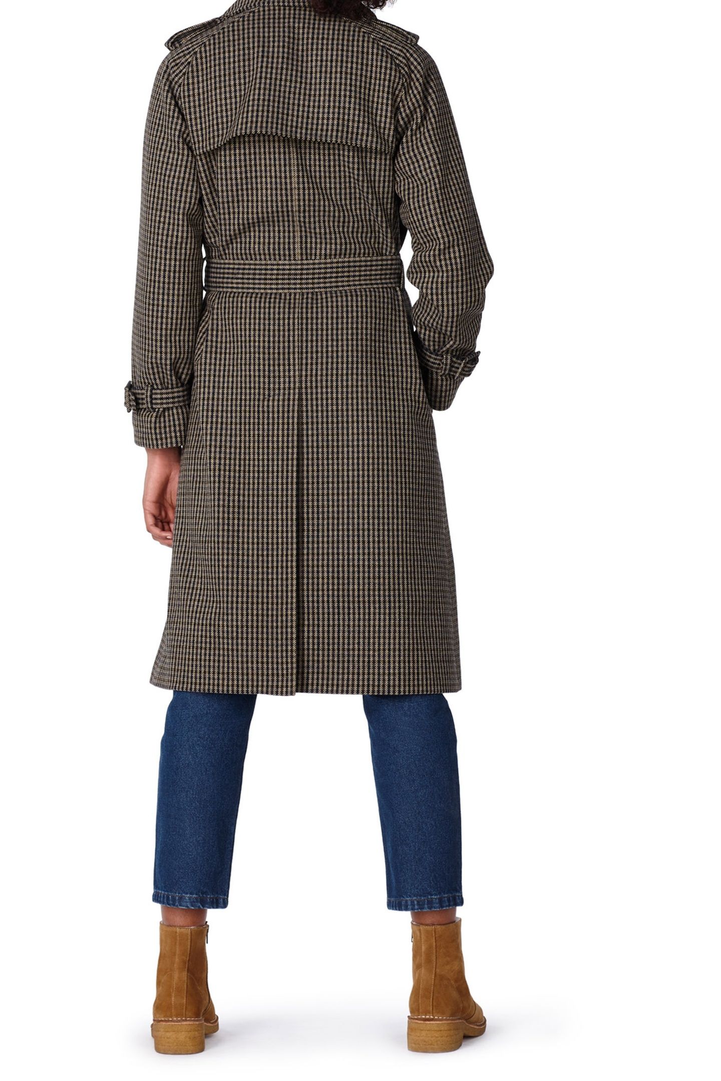 TRENCH COAT GRETA DARK BEIGE 2