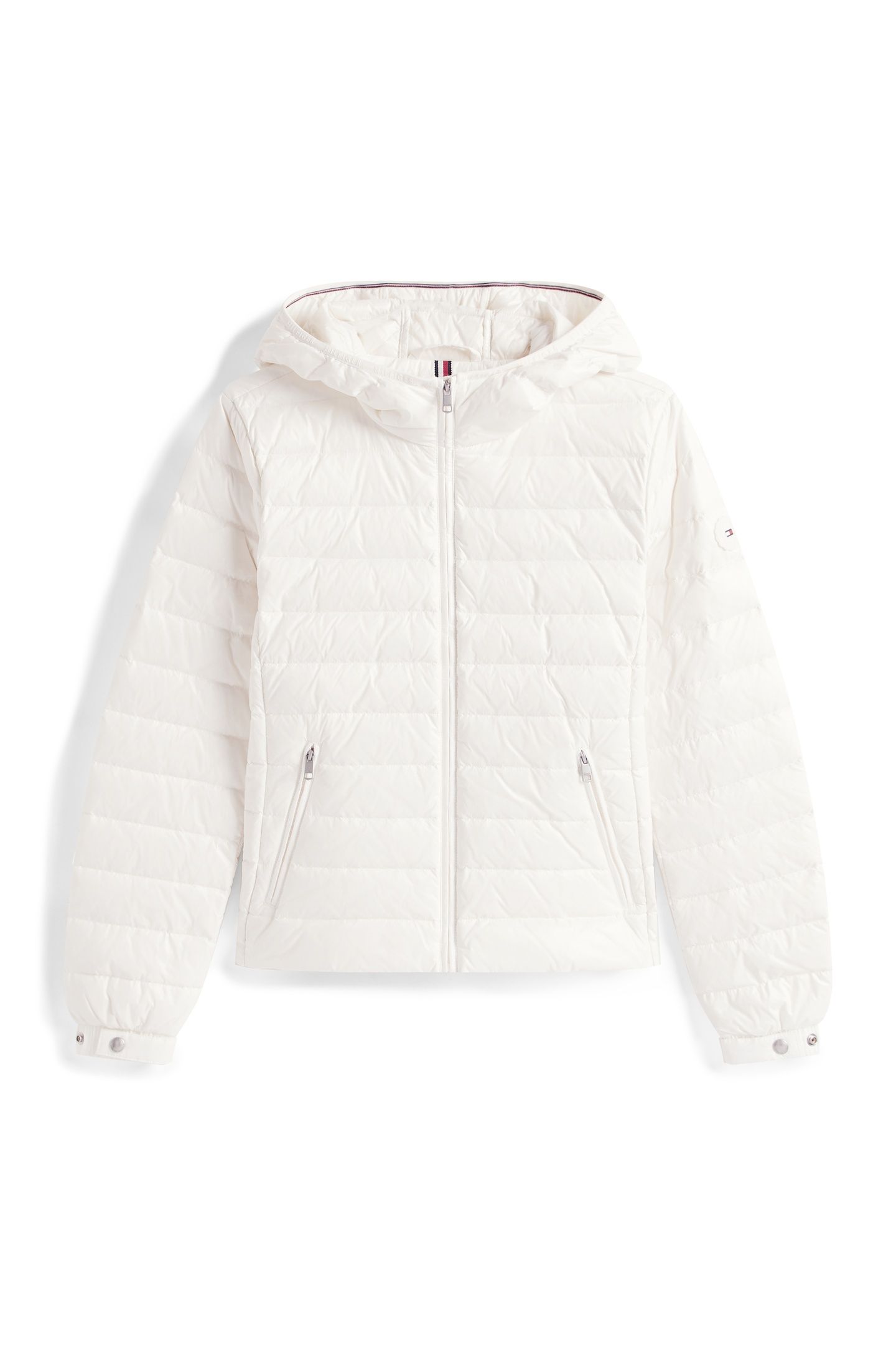 UL DOWN REG HOODED JACKET IVORY SILK 3
