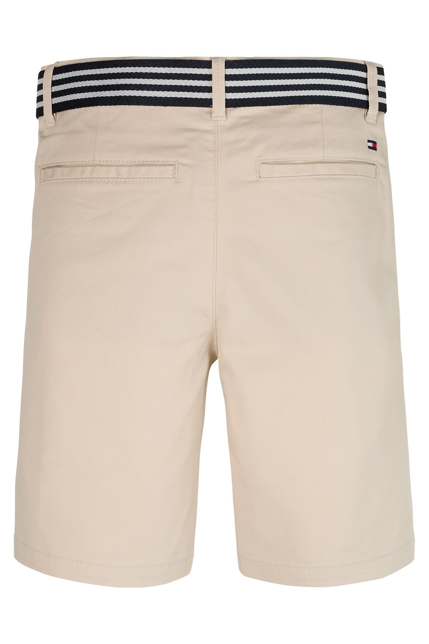 BOYS WOVEN BELTED SHORT CLASSIC BEIGE 4