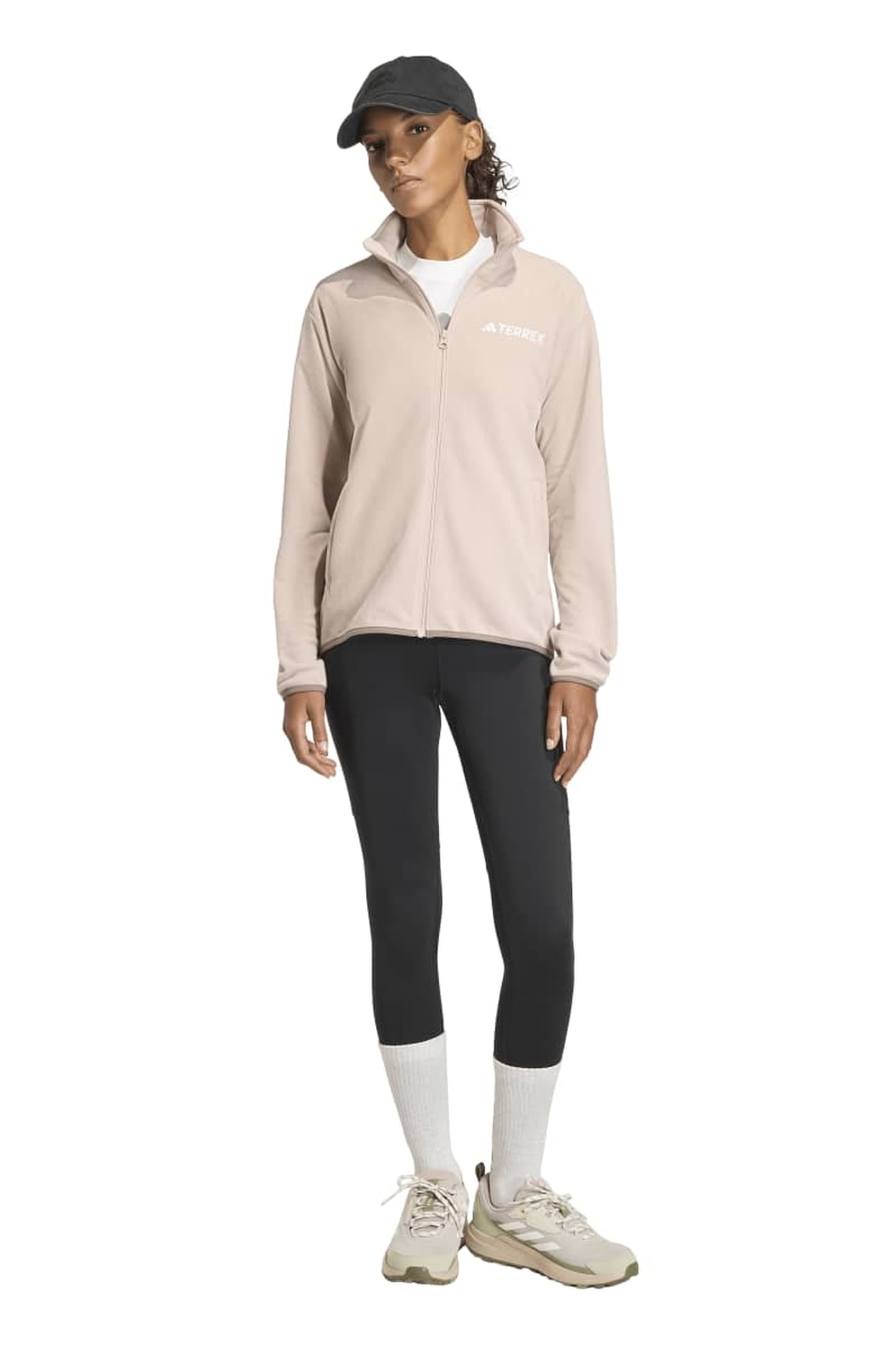 W MT ESSENTIAL FLEECE JACKET WONDER TAUPE 3