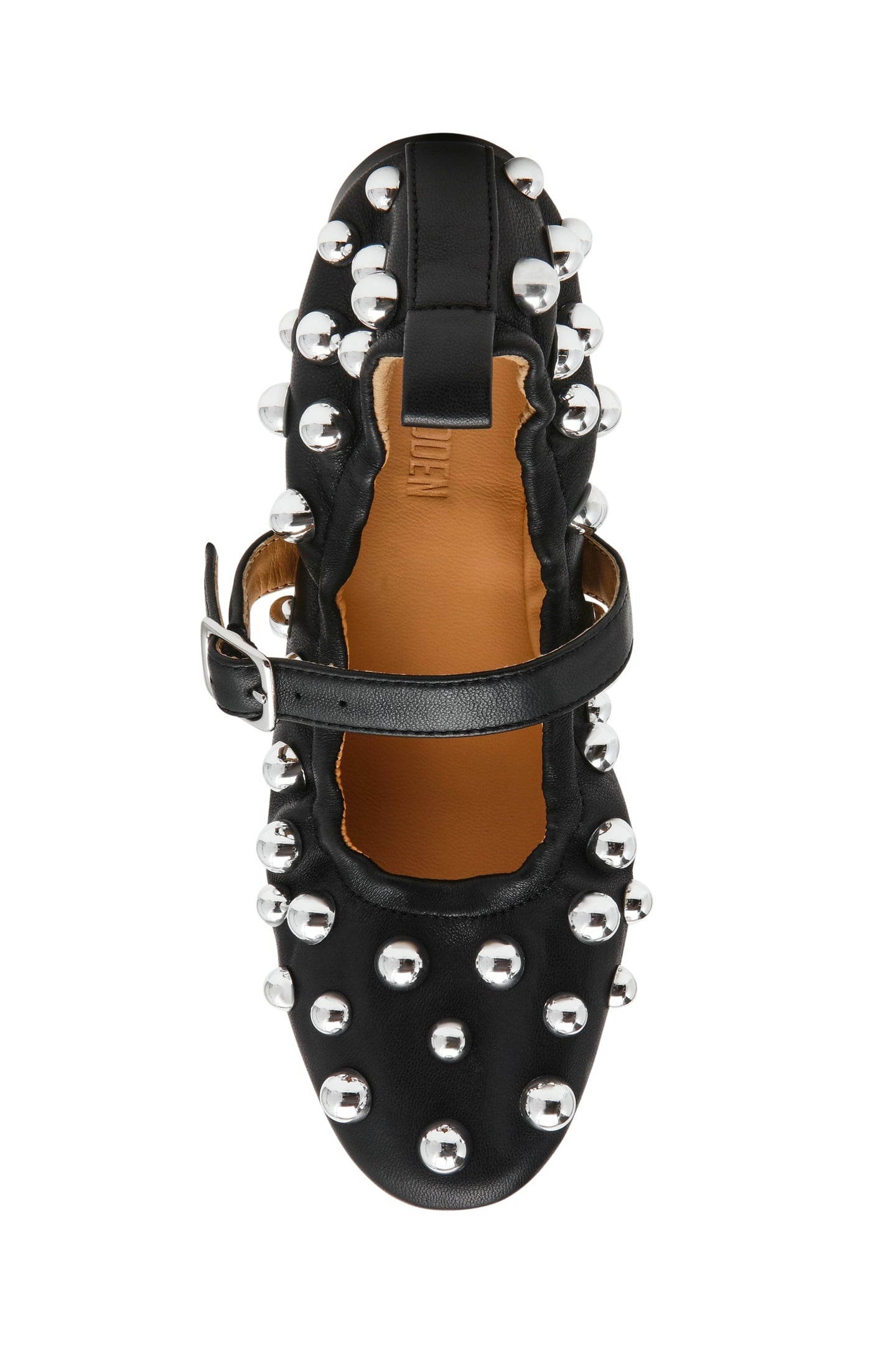 SUNRAYS FLAT SHOES BLACK LEATHER 5