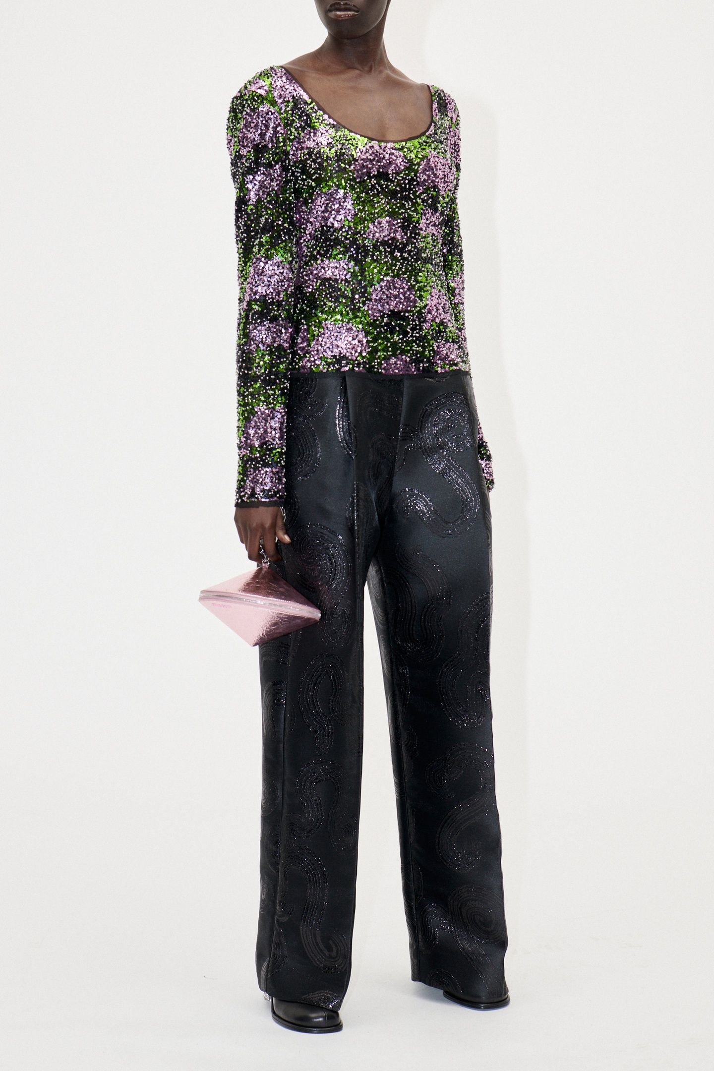 CIARA PANTS LONG SWIRL 3