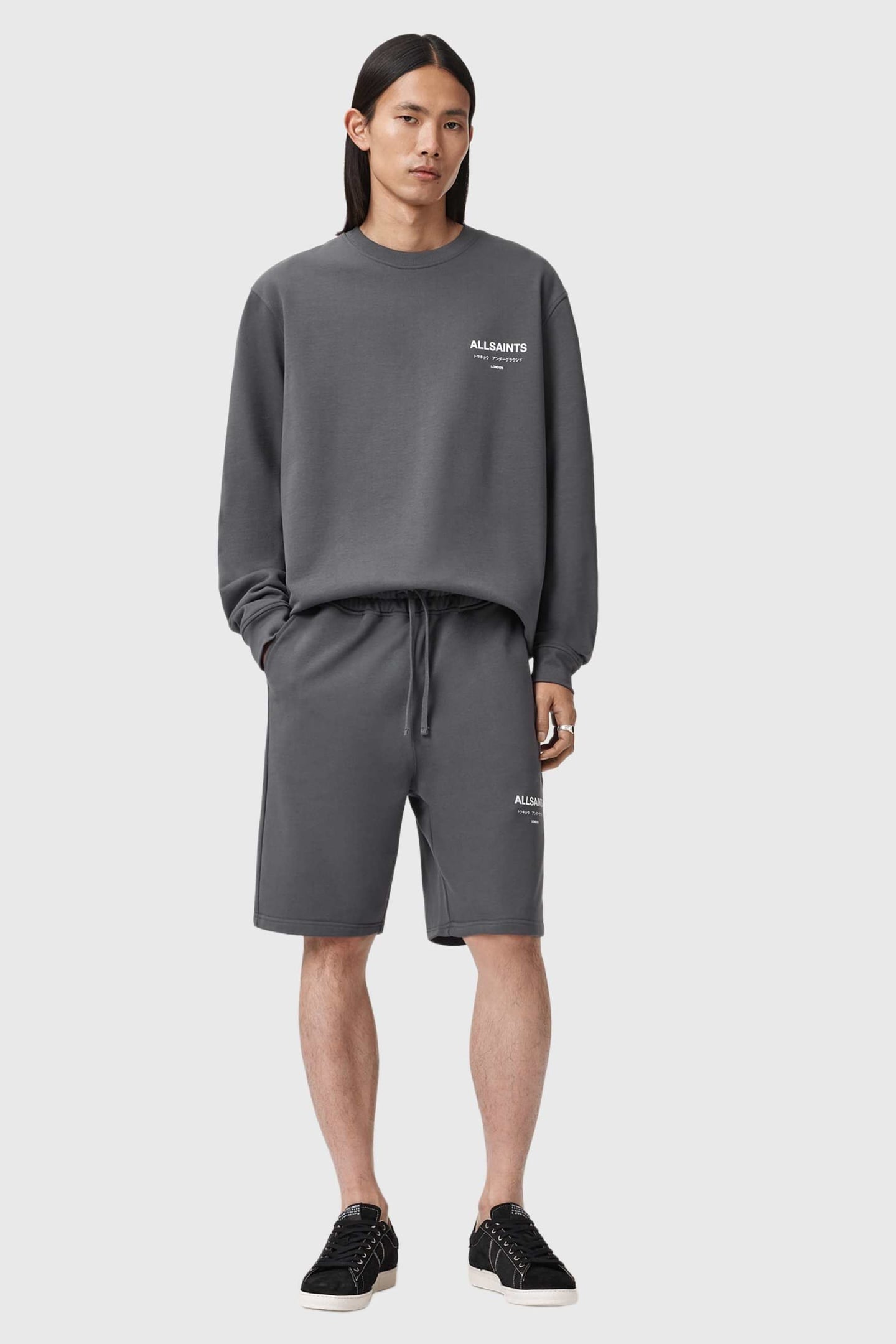 UNDRGRND SWEATSHORT DARK STEEL BLUE 3