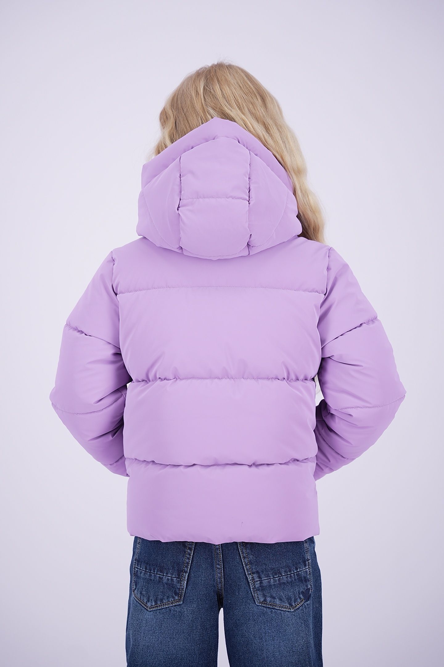 GIRLS TIBANA JACKET OUTDOOR LILAC 2
