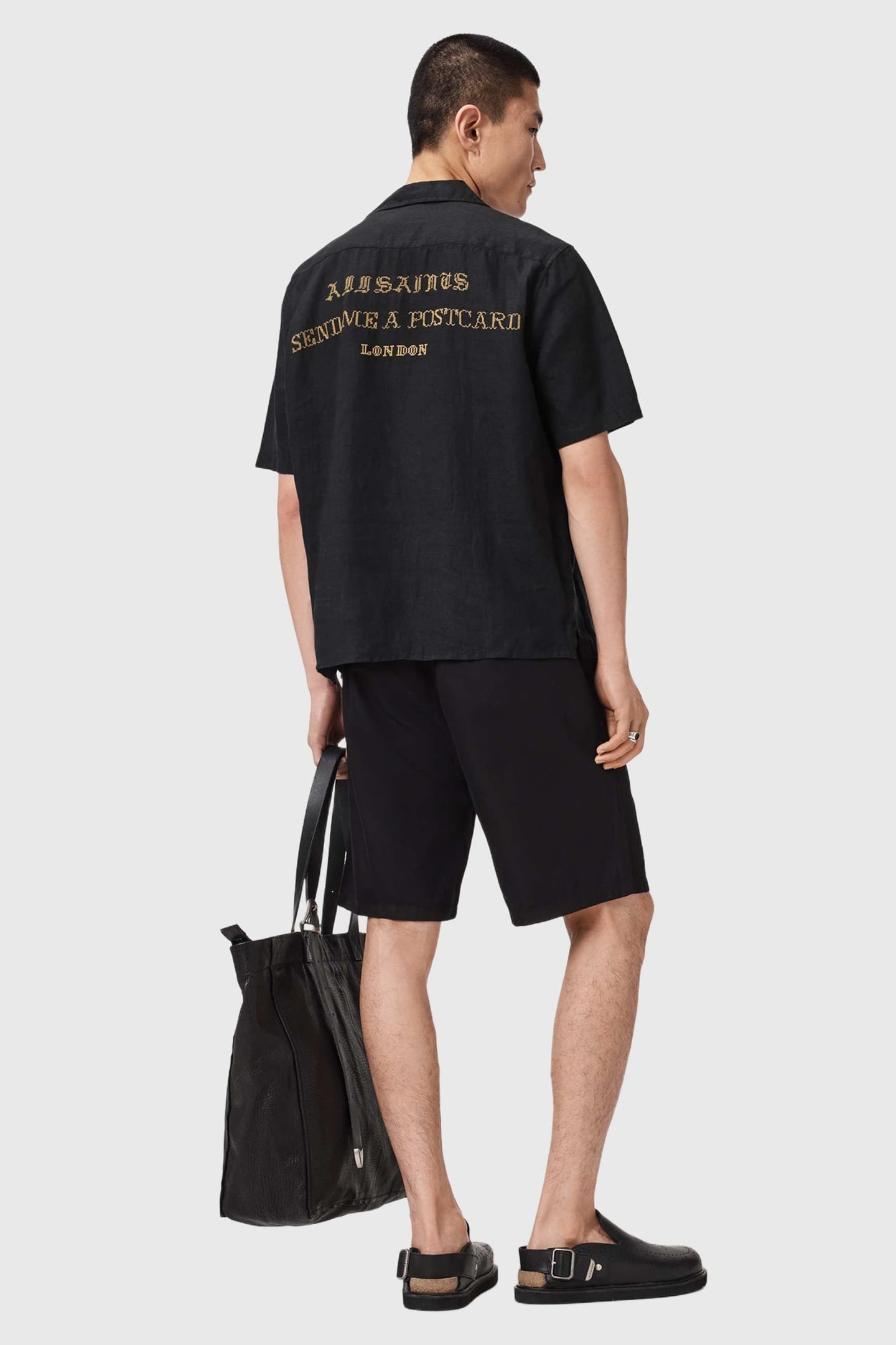 DUNLOE SS SHIRT JET BLACK 6