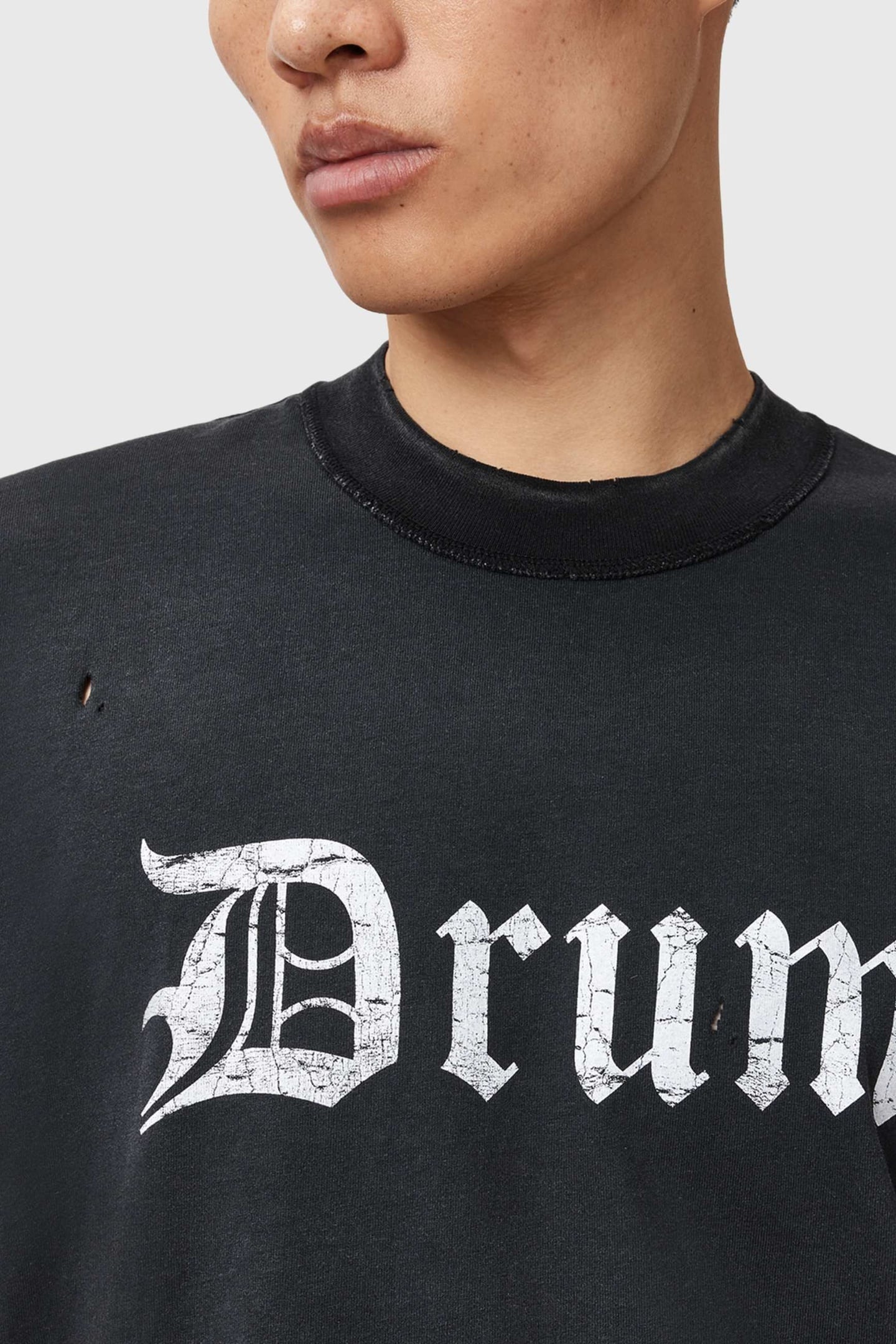 SNARE SS CREW WASHED BLACK 9