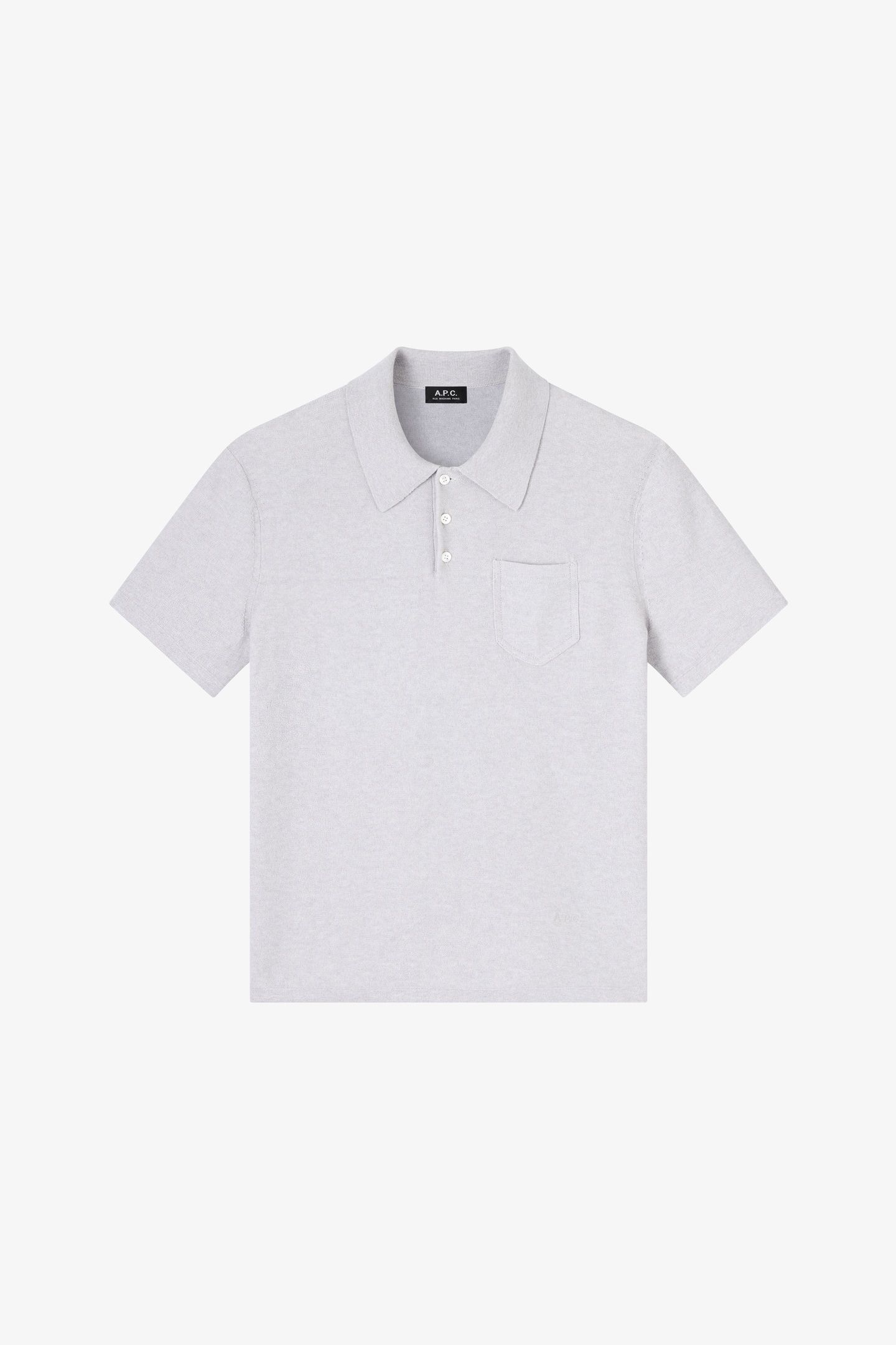 UNISEX POLO HEATHERED GREY 5