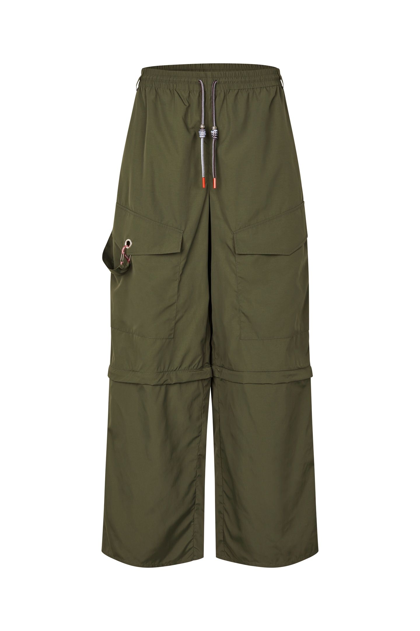 BUNGEE TECH ZIP-OFF PANTS OLIVE NIGHT 5