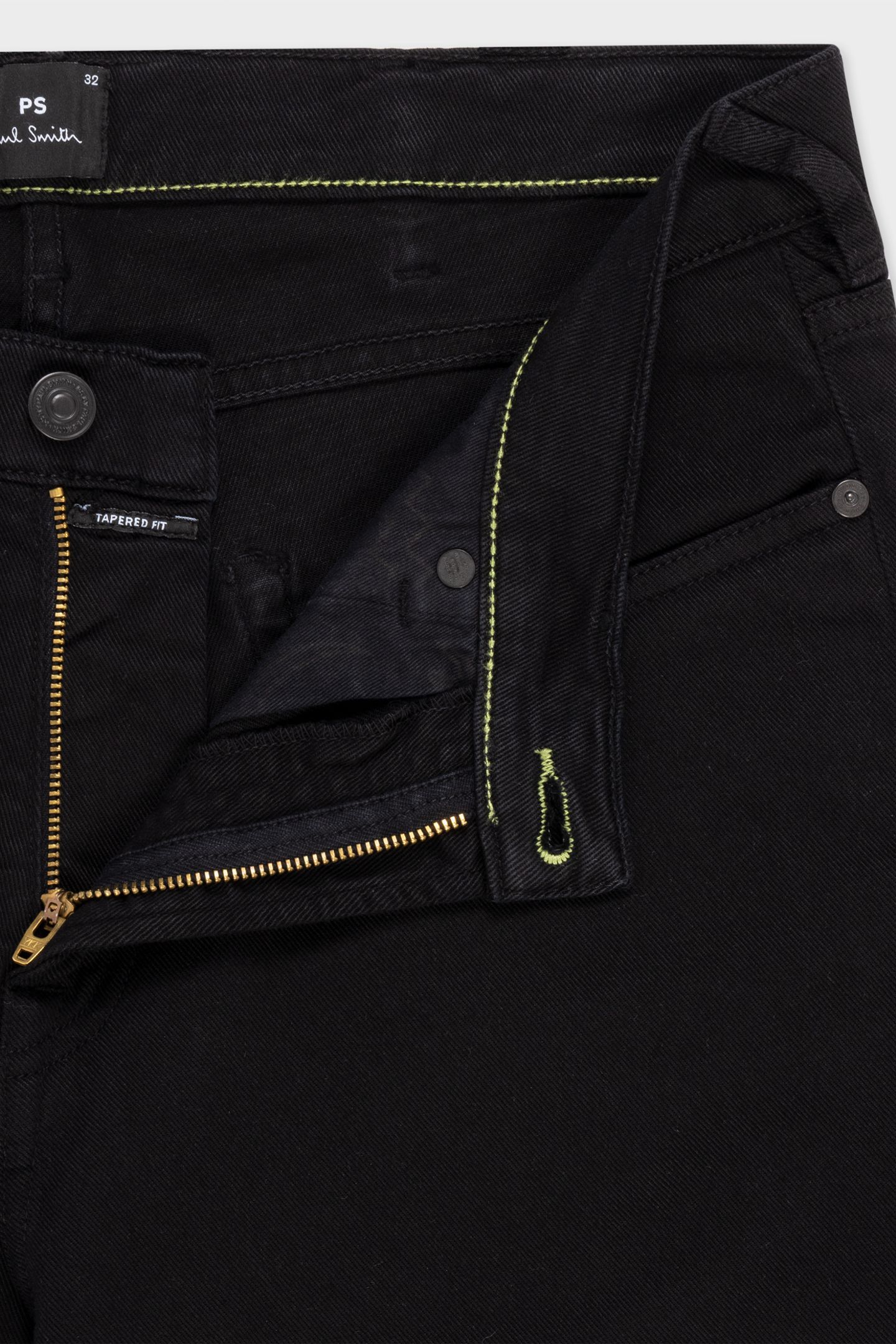 MENS TAPERED FIT JEAN BLACK 7