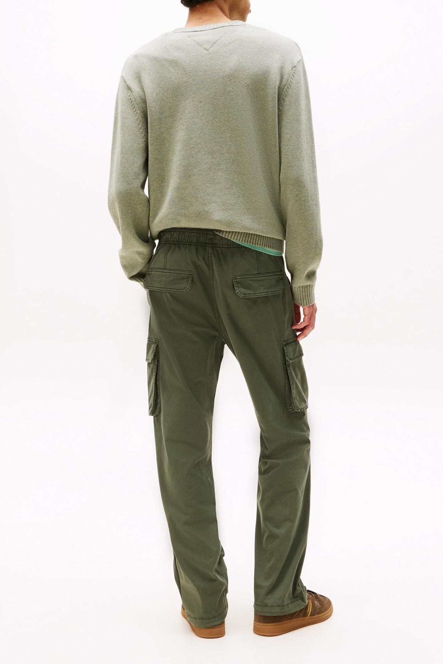 TJM OTIS H-BONE CARGO PEWTER GREEN 2