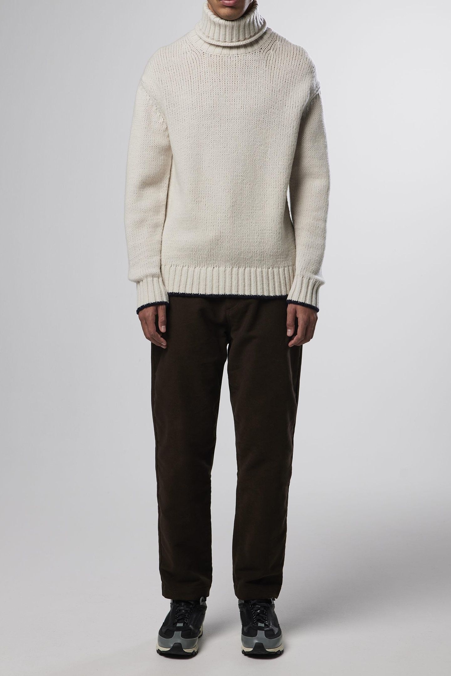 BERT ROLL NECK 6538 ECRU 4